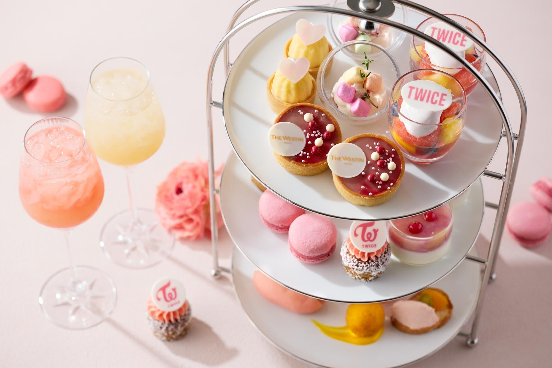 【ウェスティンホテル東京】「TWICEアフタヌーンティー」を提供 Marriott Bonvoy×世界で活躍するガールズグループTWICEとのコラボレーションアフタヌーンティー