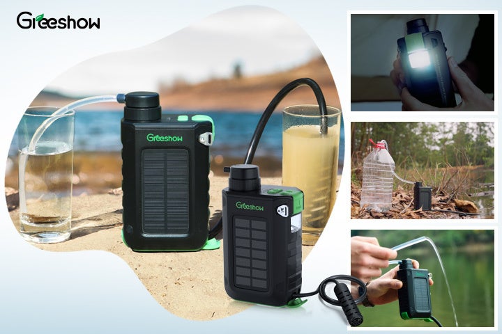 「いざというときの命の水を」Greeshow電動浄水器シリーズ、期間限定SALEにて35％OFFの特別価格！川の水・雨水を安全な飲料水に変える高性能モデルをお得に入手できるチャンス