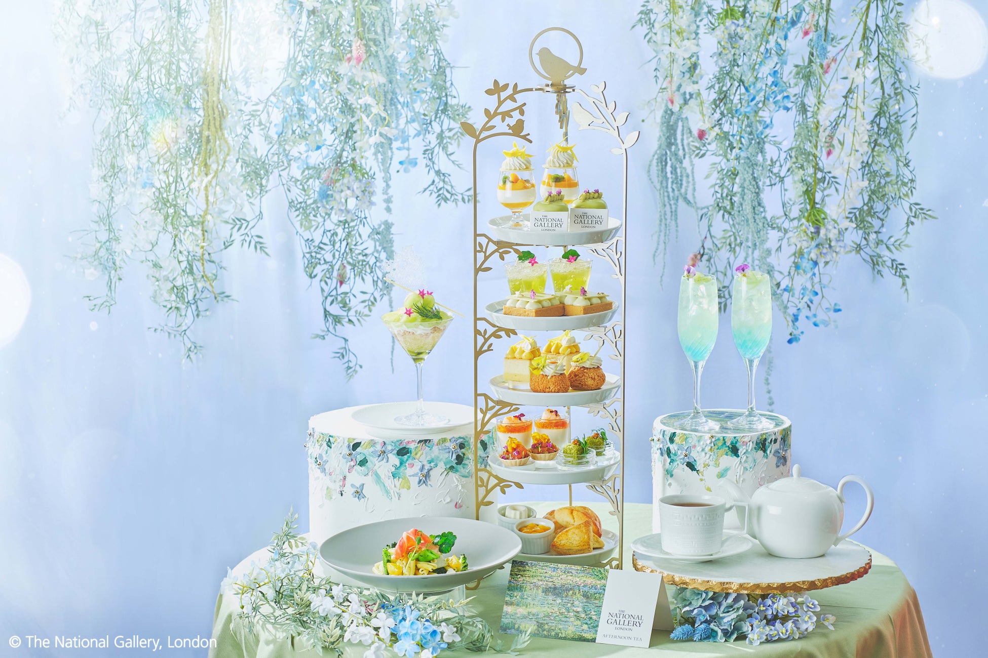 「クロード・モネ」と「ファン・ゴッホ」が共演！『THE NATIONAL GALLERY LONDON AFTERNOON TEA ～ Inspired by Monet & Van Gogh～』販売