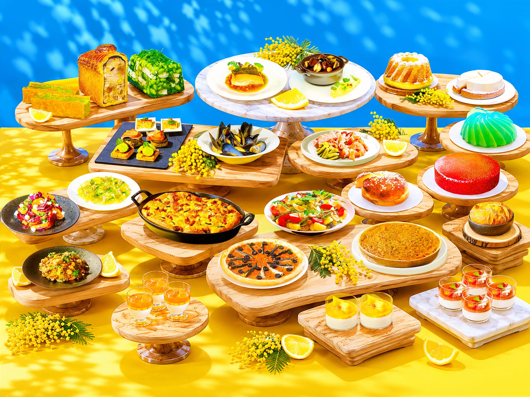 夏の南フランスをテーマにした美食のフレンチを提供トレトゥール・セミランチブッフェ＆ディナープログラム「南仏の夏、地中海の余韻-Delicacies of the French Riviera-」