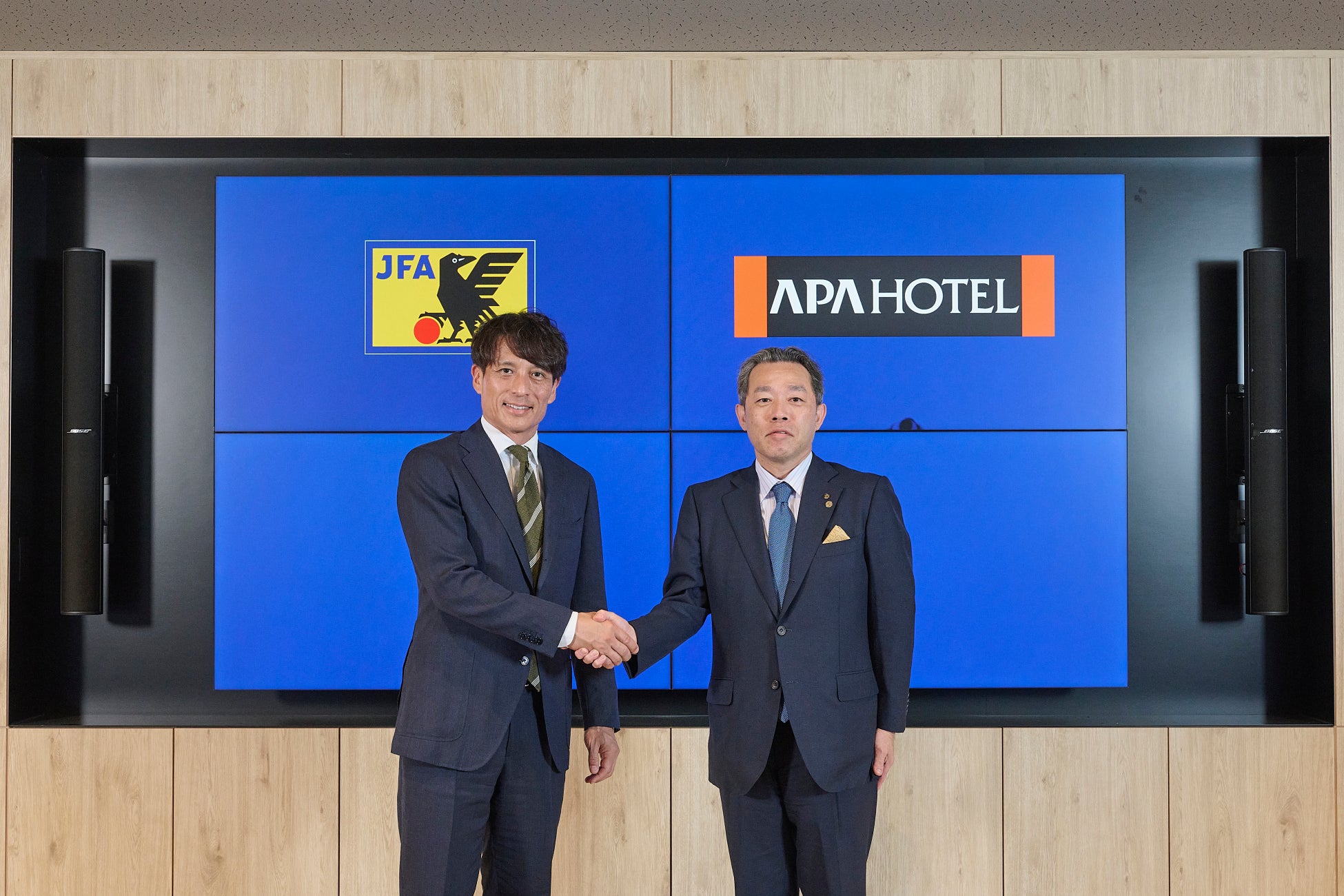 アパホテル、「日本サッカー協会ナショナルチームパートナー」として契約延長を基本合意