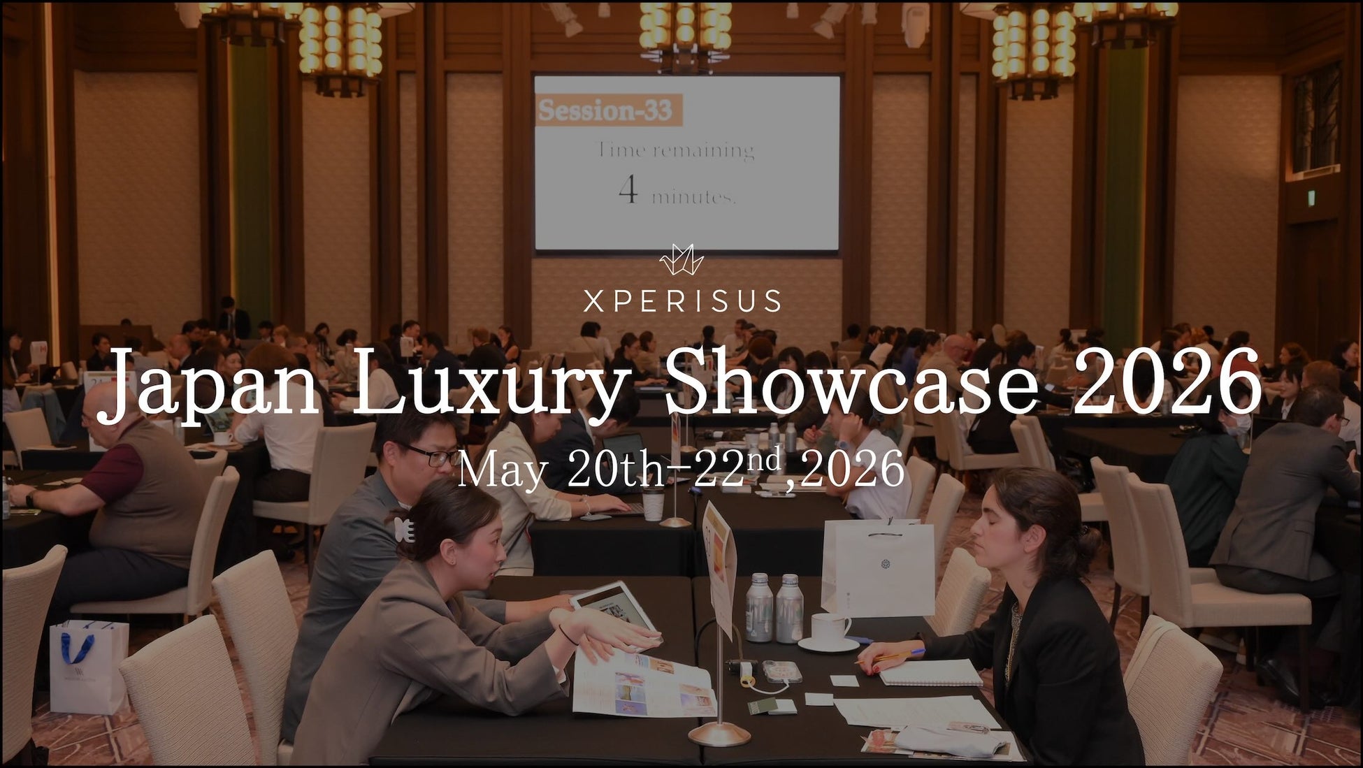 エクスペリサス、JNTO主催「Japan Luxury Showcase 2026」に出展