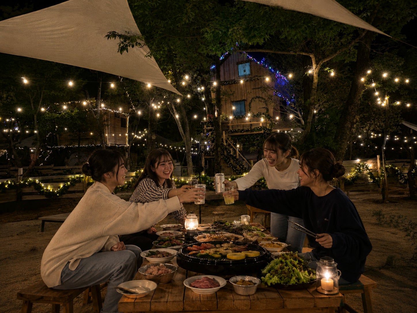 学生限定20％OFF。TREE HOTEL NIKKA菰野、「ツリーハウス体験・一棟貸し素泊まりプラン」の学割キャンペーンを開始