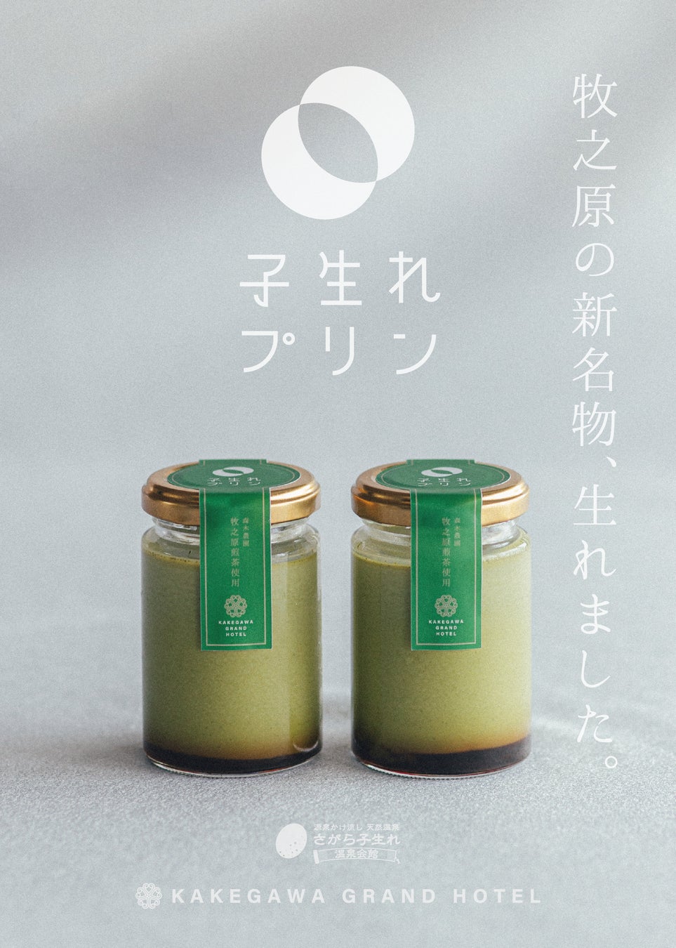 「食べる煎茶」ホテルパティシエ監修の茶葉香るスイーツ「子生れプリン」6/6発売！森木農園牧之原煎茶使用
