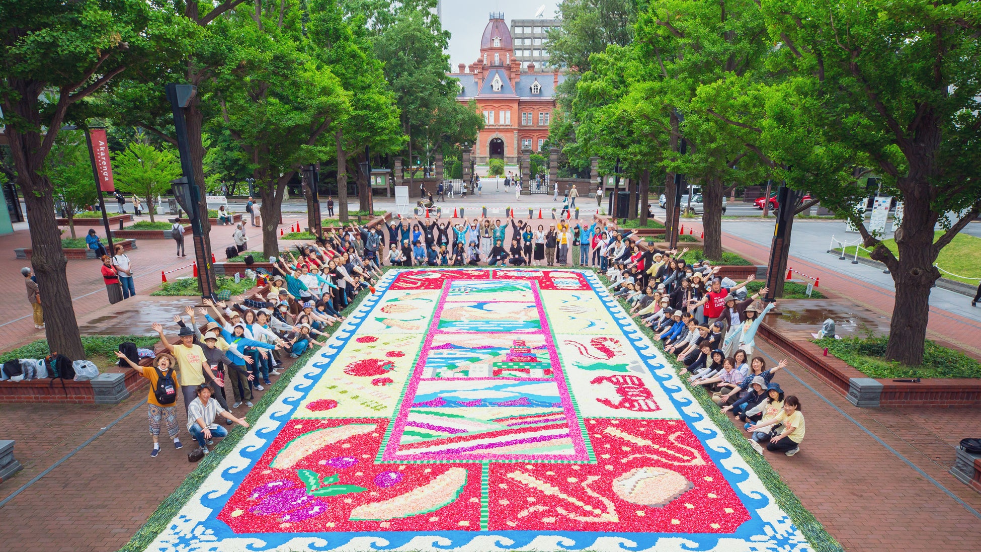 札幌中心部を彩る市民参加型アートイベント「サッポロフラワーカーペット2026」6/19より開催