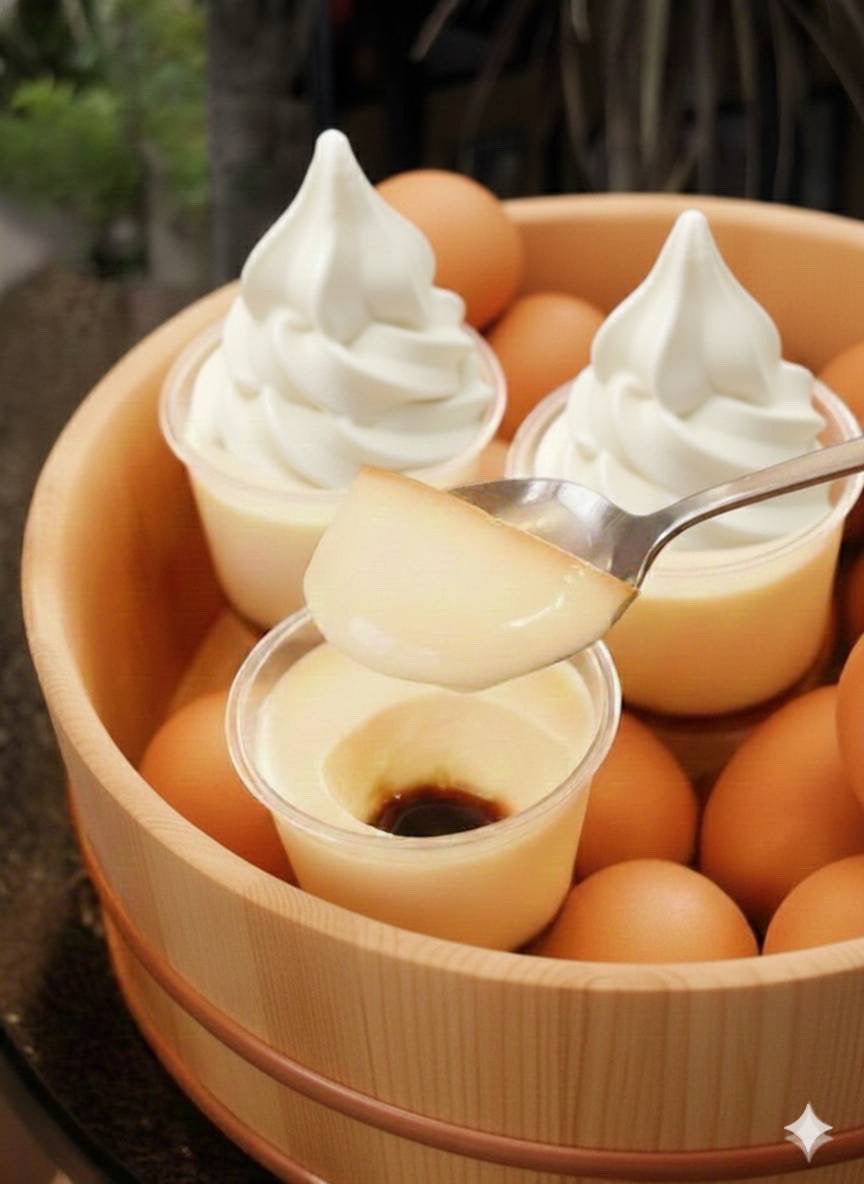 【発売10か月で3万個突破】別府・ひょうたん温泉の「地獄の釜だしプリン」が人気 ― 夏の湯上がりスイーツをあらためて提案