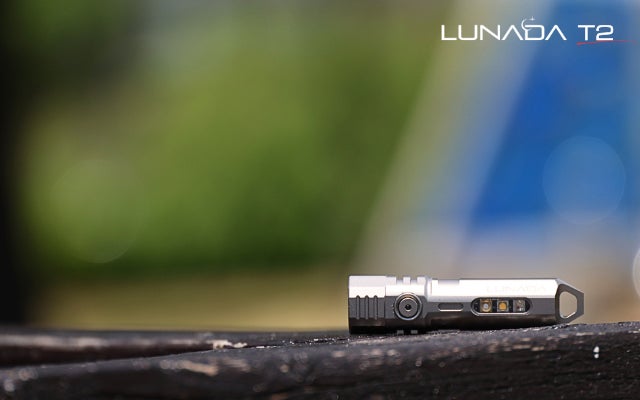 高純度TA2チタン採用の超小型LEDライト『LUNADA T2』をMakuakeにて先行販売開始