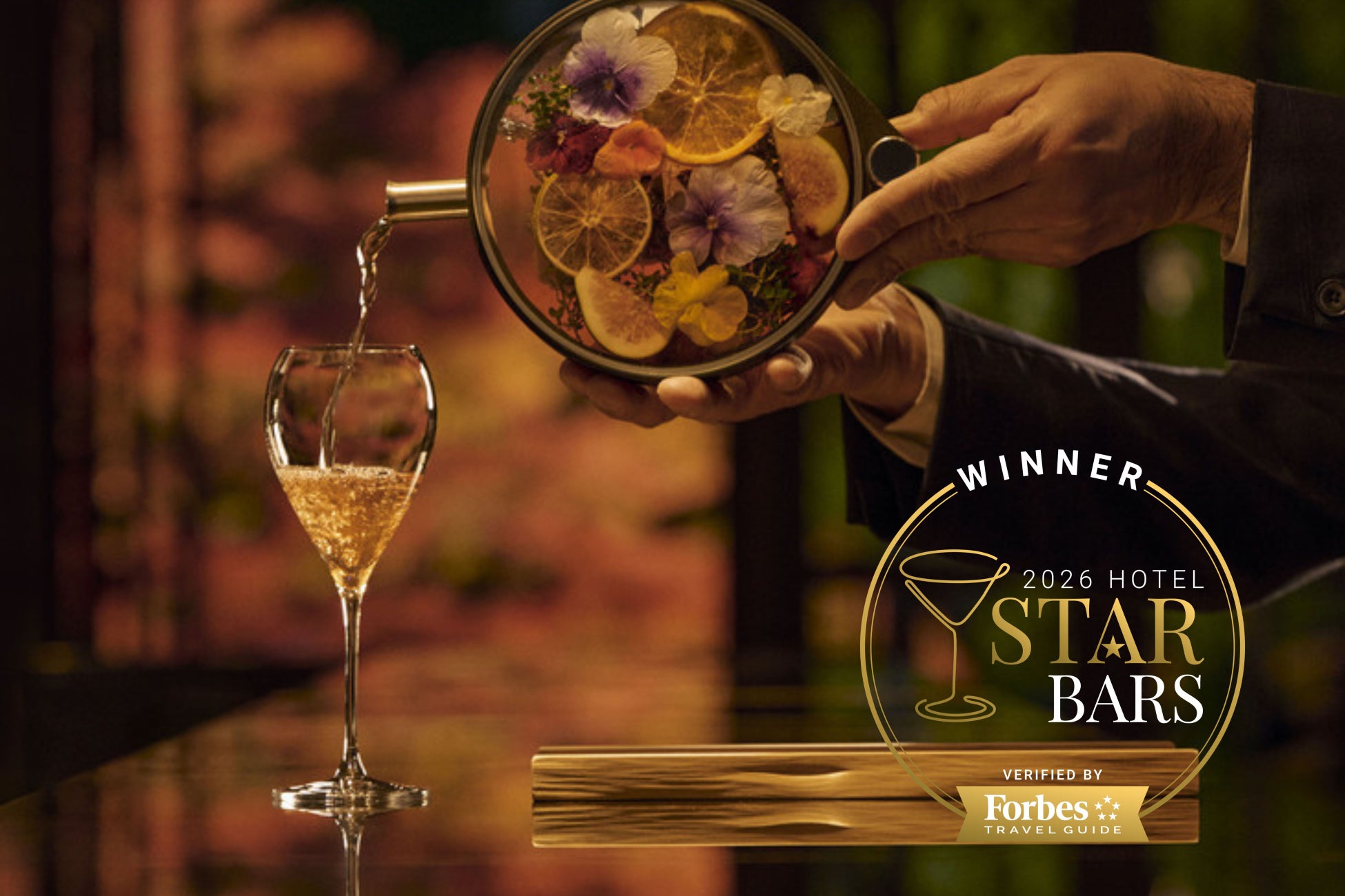 【ROKU KYOTO, LXR Hotels & Resorts】Forbes Travel Guide 2026 Hotel Star Bars に選出