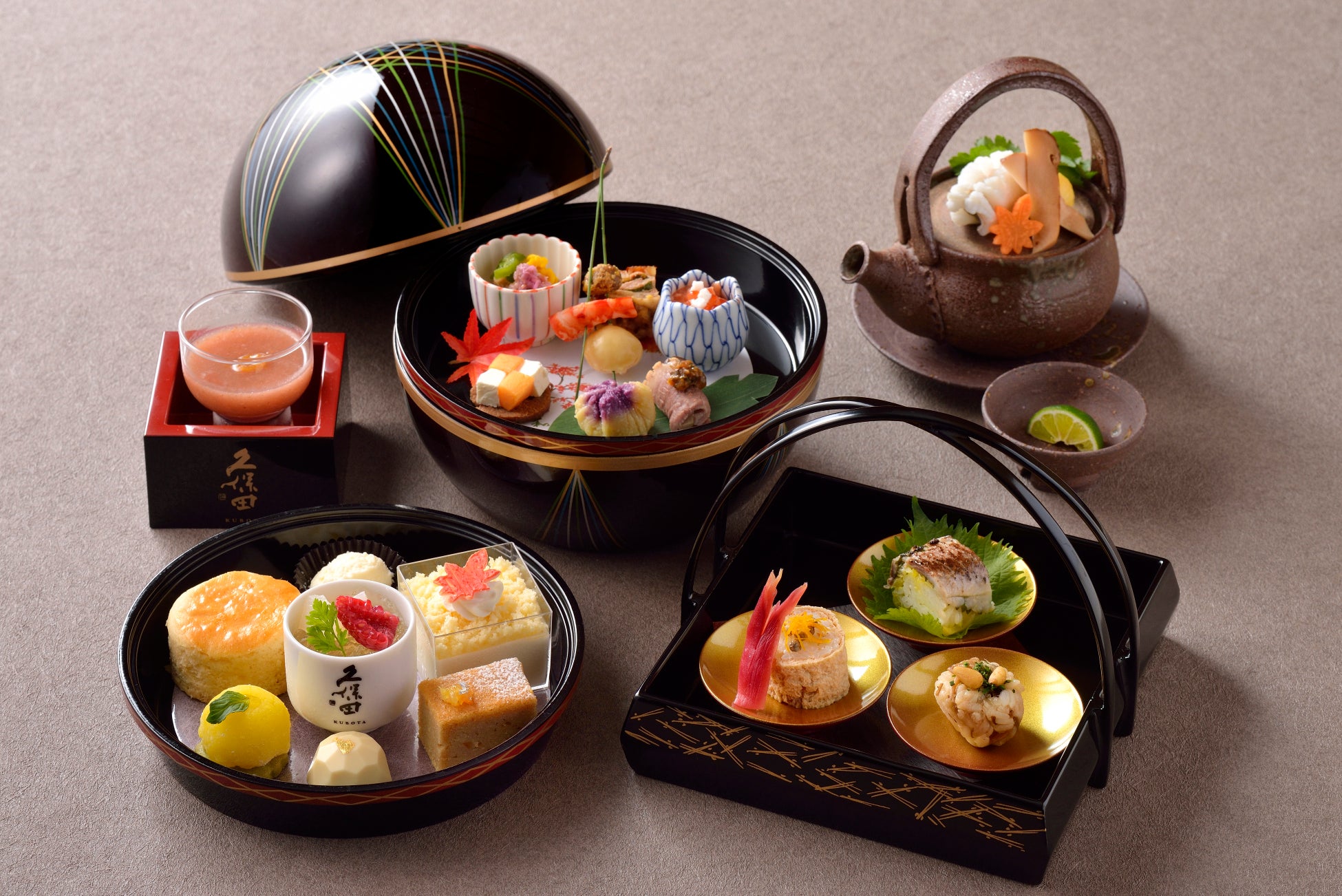 【ホテル椿山荘東京】実りの秋を、日本酒「久保田」とともに味わう「KUBOTAアフタヌーンティー2026年秋」を9月15日よりスタート