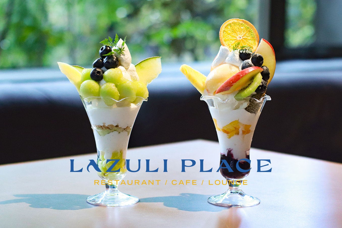 【宇都宮駅前】「LAZULI PLACE」に栃木県産メロンの新作パフェが登場。「LAZULI BAKERY」ではおすすめの新商品も展開