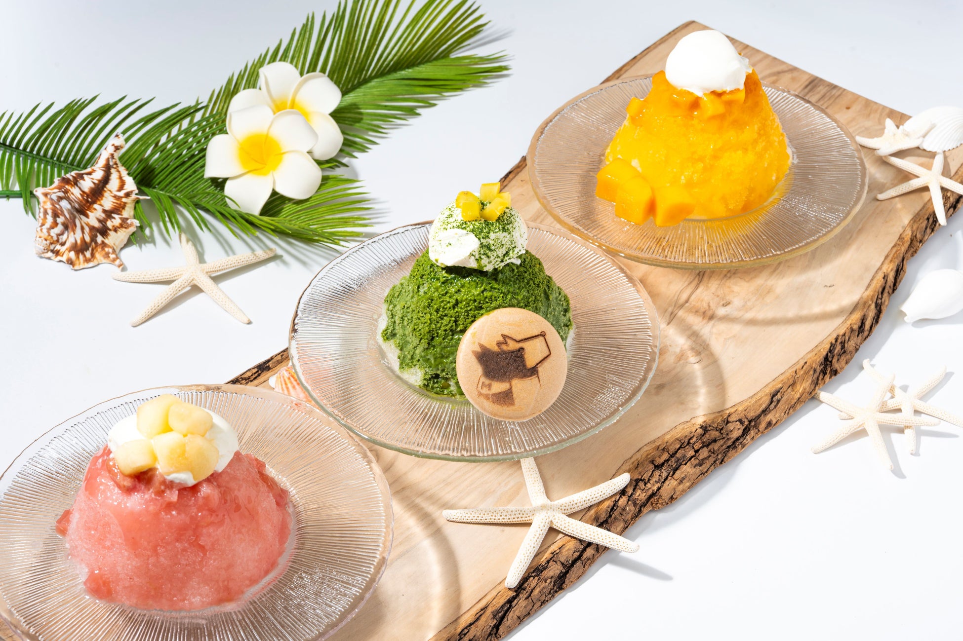 渋谷の夏を涼やかに彩る、ご褒美かき氷！旬の果実と和の甘味を詰め込んだ「桃」「マンゴー」「抹茶」3種の“夏氷”を販売開始