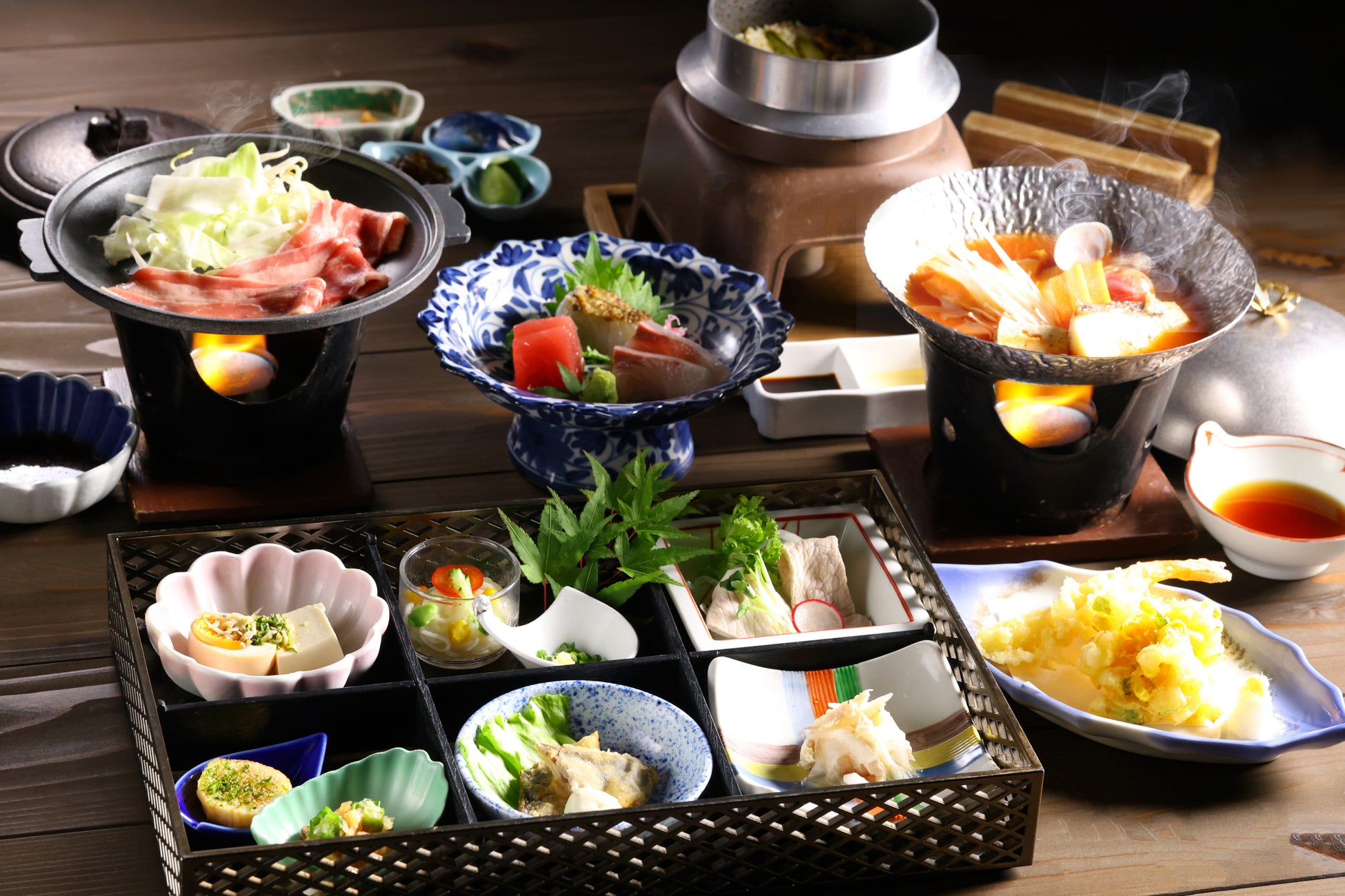 【源泉のお宿 湯河原千代田荘】夏の湯河原を味わう、彩り豊かな夕食膳の提供開始