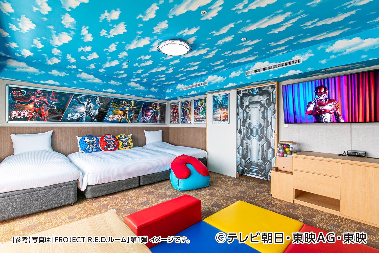 東京ドームホテル「PROJECT R.E.D.ルーム」に「角醒ハンター オメガホーン」が新登場！1日1室限定で2026年6月23日(火)より予約受付開始！