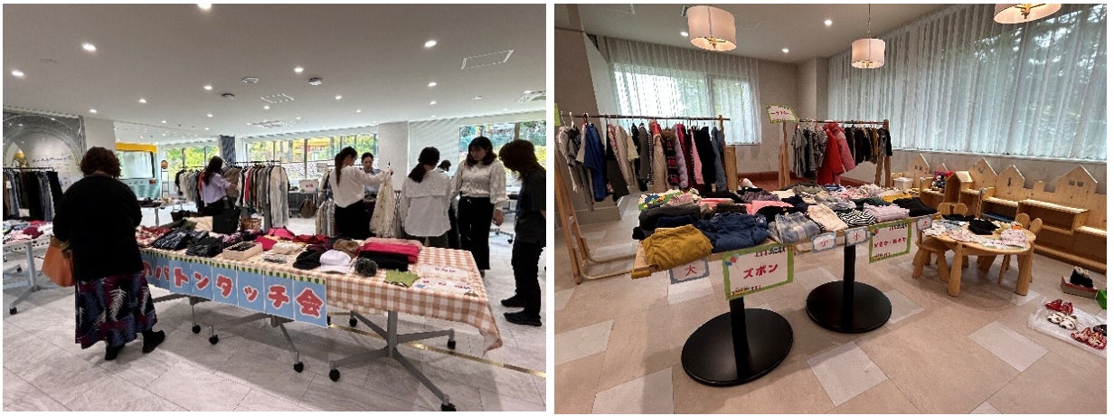 新オフィスで従業員参加型「服のバトンタッチ会」開催　140点がリユース、寄付を通じて地域へも循環の輪を拡大