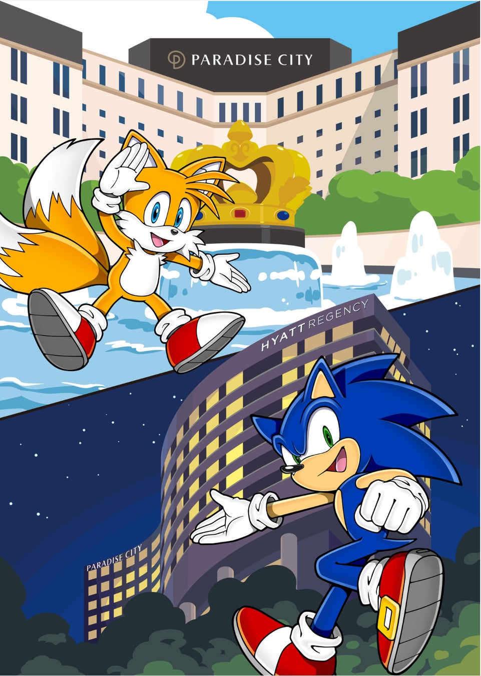「ソニック・ザ・ヘッジホッグ」35周年記念！韓国「パラダイスシティ」との特別なコラボレーション 「SONIC CHECK IN ADVENTURE」6月22日（月）より開催！