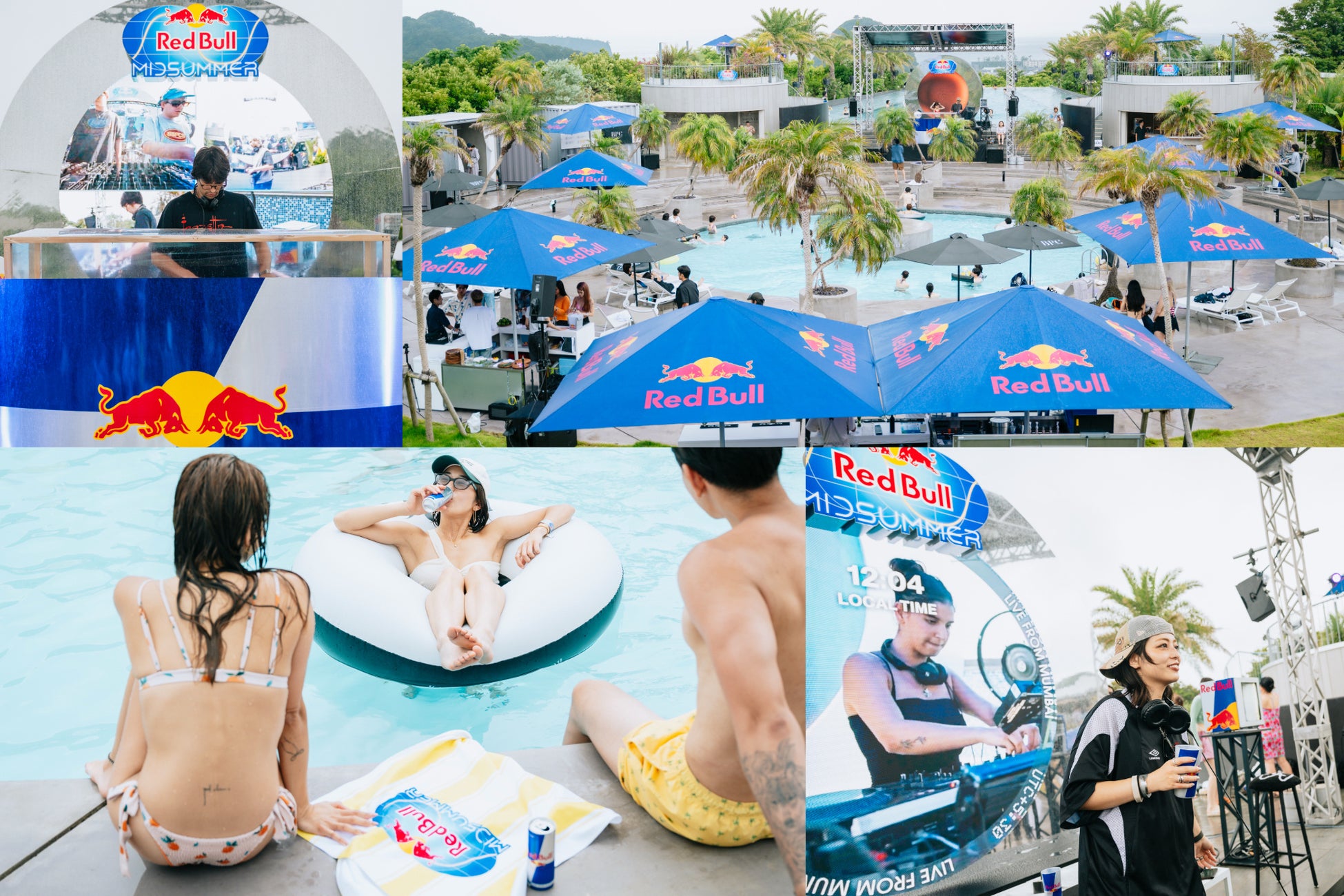 ＜イベントレポート＞レッドブルが贈る、太陽を祝福するミッドサマーパーティ「Red Bull Midsummer」