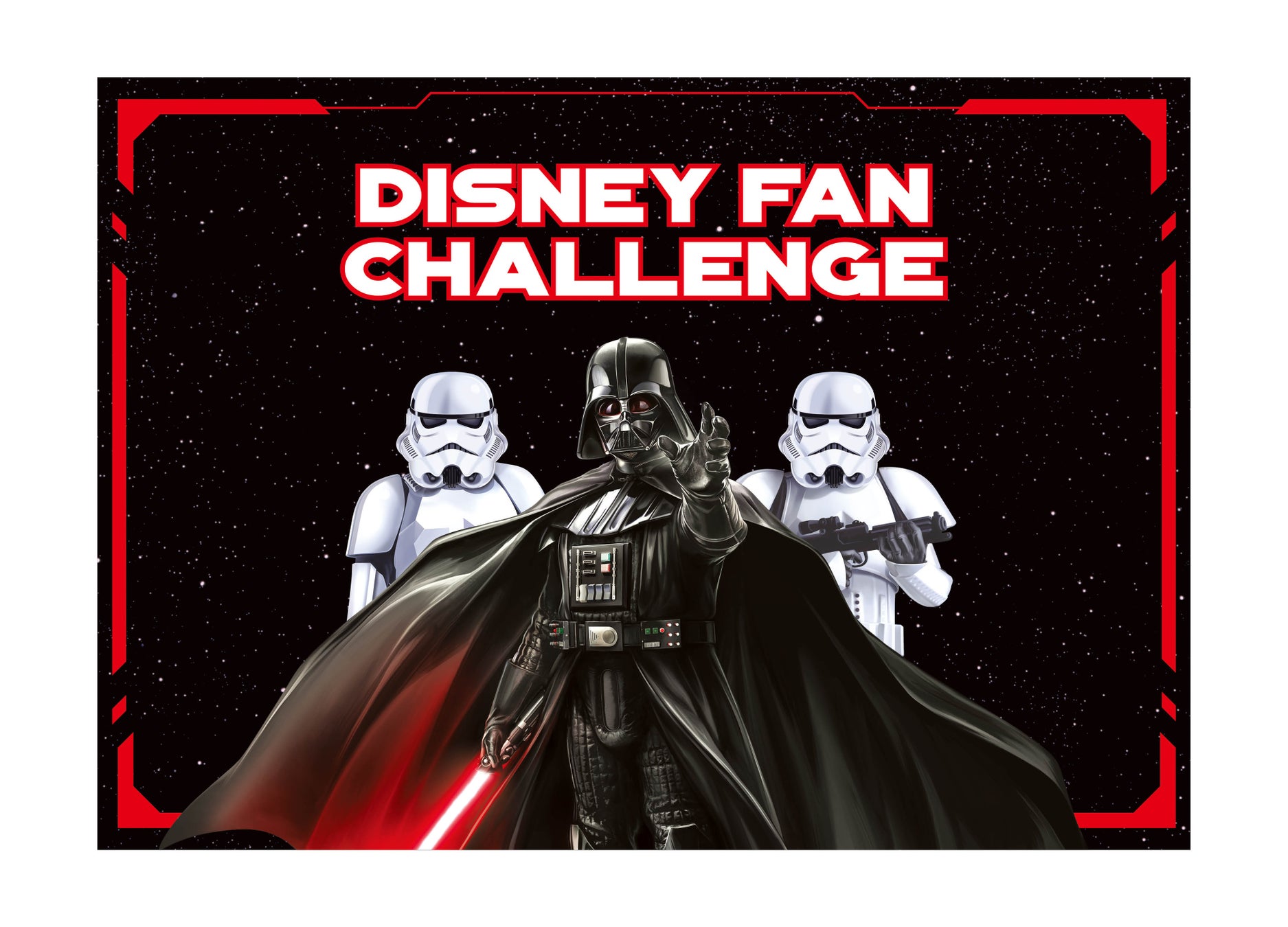 ディズニーファン・チャレンジ初のリアルイベント！　新設「STAR WARS（スター・ウォーズ）コース」の一斉チャレンジに50名ご招待！