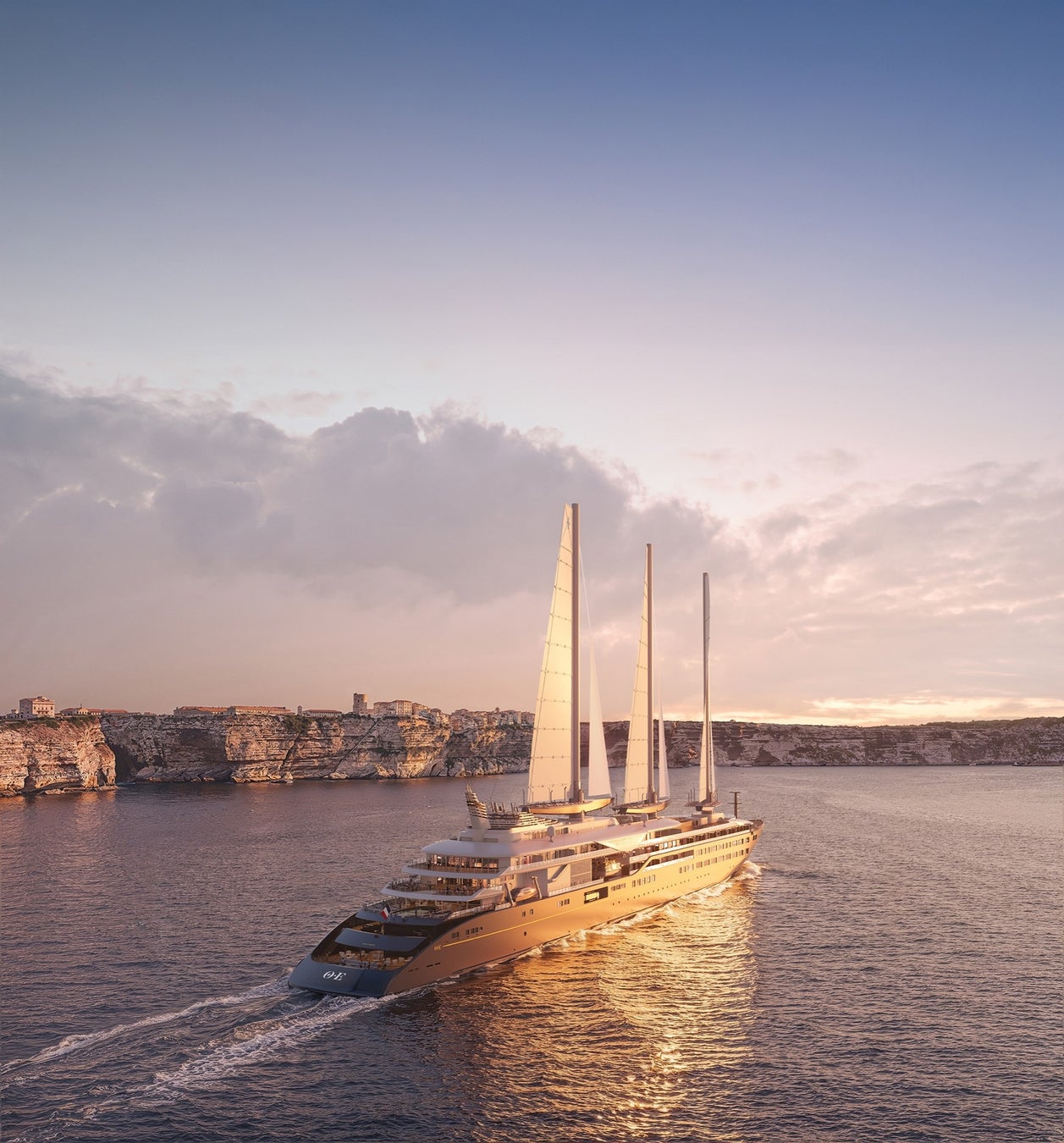 B&B Italia Groupが世界最大のセーリングヨットOrient Express Corinthianのインテリアを手がける