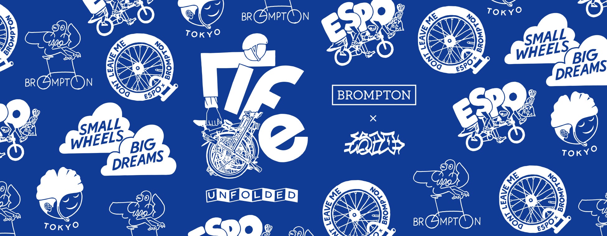 Brompton × Stephen “ESPO” PowersArt Exhibition at Brompton Tokyo