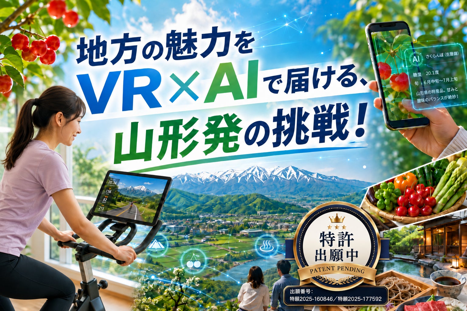 山形発、VR×AIで地方の魅力に触れる新しい入口をつくる挑戦を開始