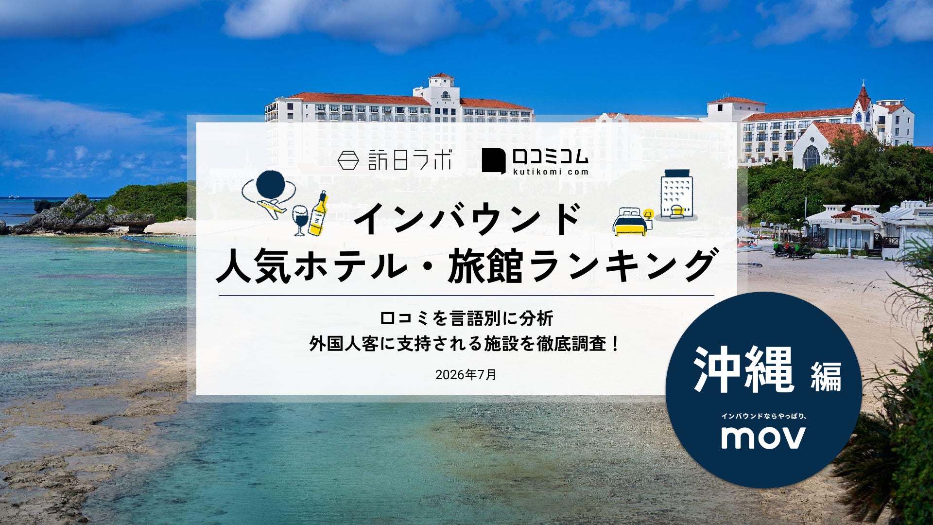 【独自調査】2026年最新：外国人に人気のホテル・旅館ランキング［沖縄編］1位は「東急ステイ 沖縄那覇」！| インバウンド人気ホテル・旅館ランキング　#インバウンド #MEO