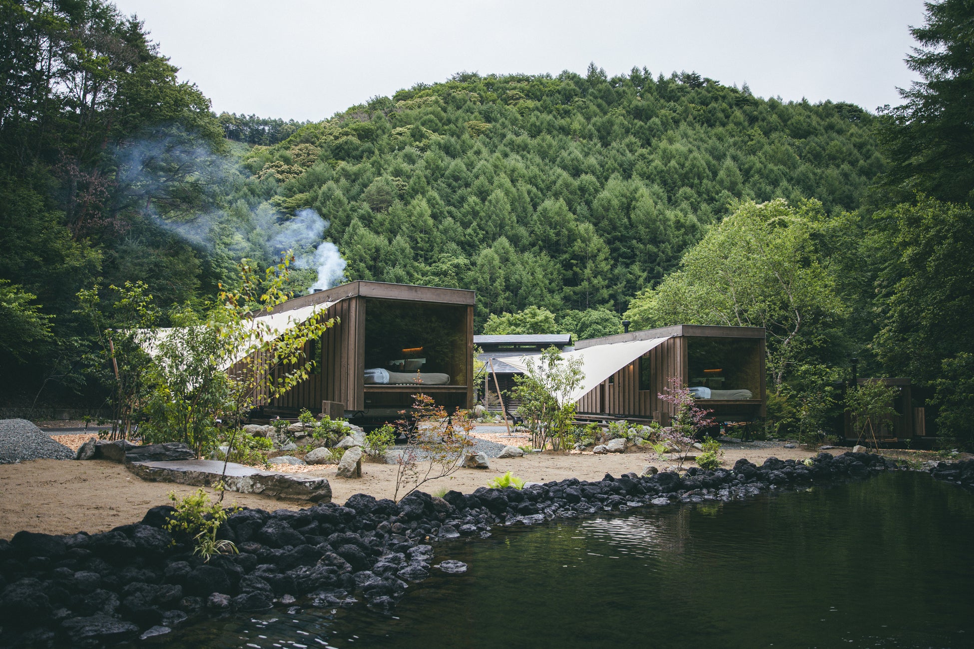 全室にプライベート薪サウナと温泉露天風呂を完備！「Earthboat Ueda Onsen（上田温泉）」7月31日グランドオープン