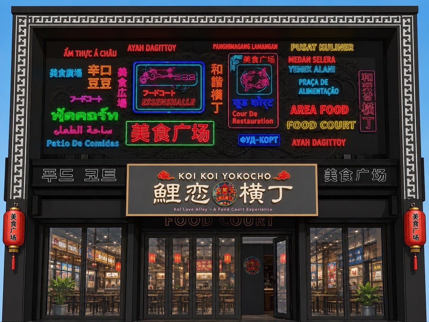 【今話題の神奈川グルメが大集合】アジアの夜市と横浜中華街の食べ歩きグルメが融合した新名所「鯉恋横丁（こいこいよこちょう）」がオープンまであと2日！個性豊かな飲食店10店舗が7月15日（水）同時オープン