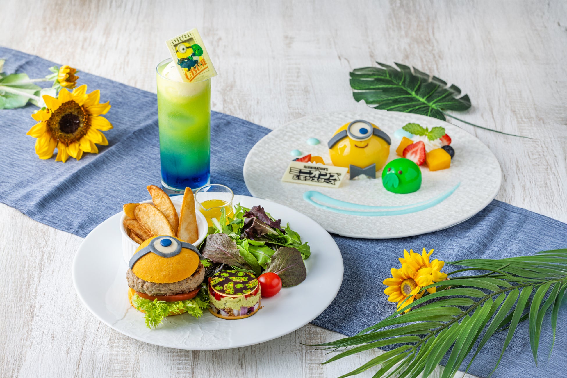 “ミニオンづくし”の夏が来た！映画公開記念「ミニオンズ＆モンスターズアフタヌーンティー」を開催7月24日から毎日開催でミニオンズが映えるスイーツやセットパフェを堪能