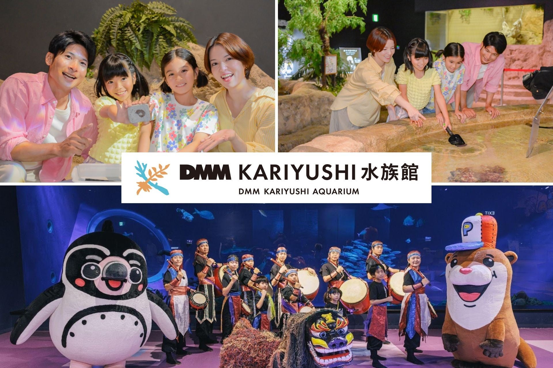 【DMMかりゆし水族館】夏休みはDMMかりゆし水族館へ！期間限定イベントが目白押し ！