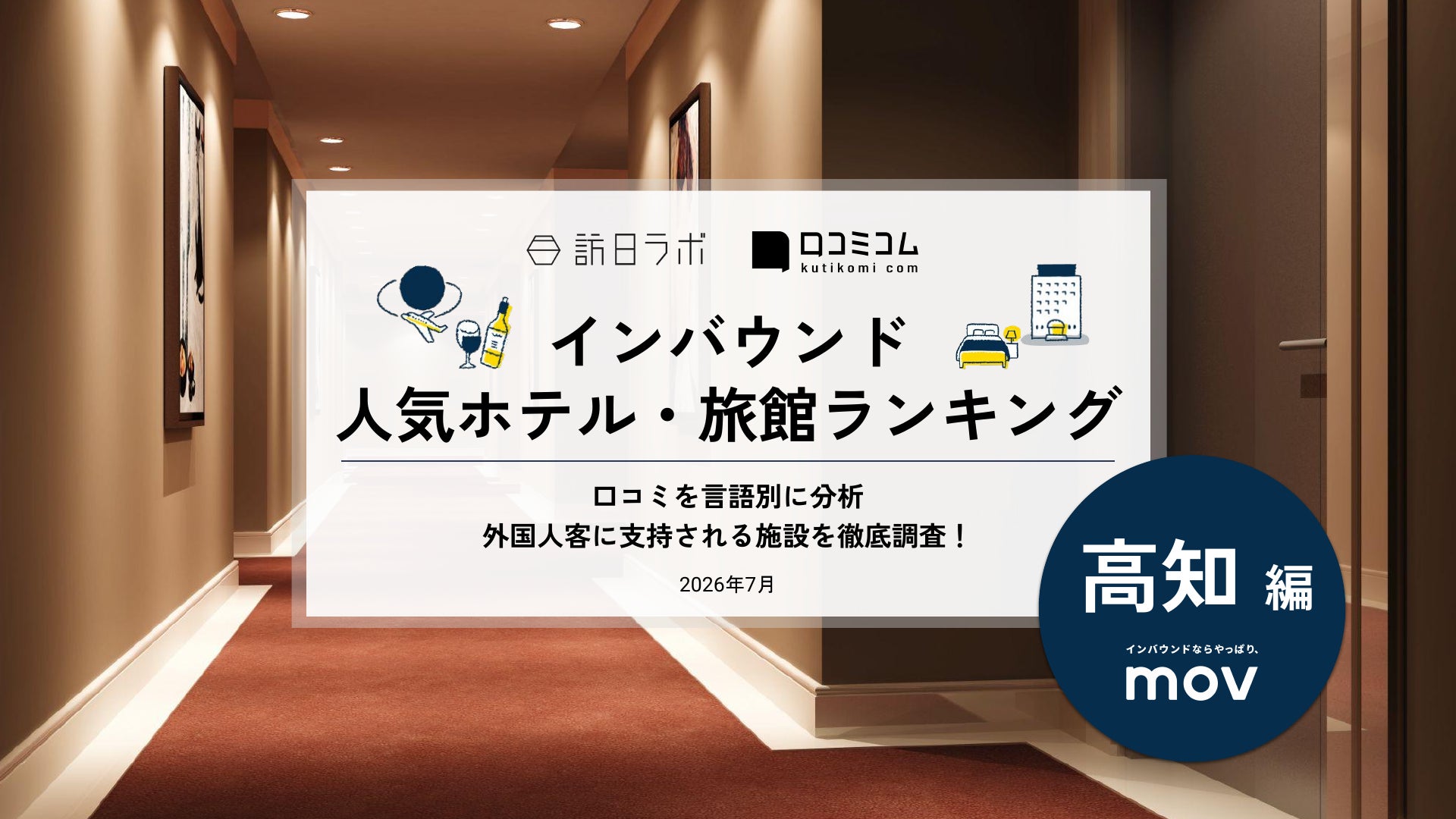 【独自調査】2026年最新：外国人に人気のホテル・旅館ランキング［高知編］1位は「Guesthouse LuLuLu」！| インバウンド人気ホテル・旅館ランキング　#インバウンド #MEO