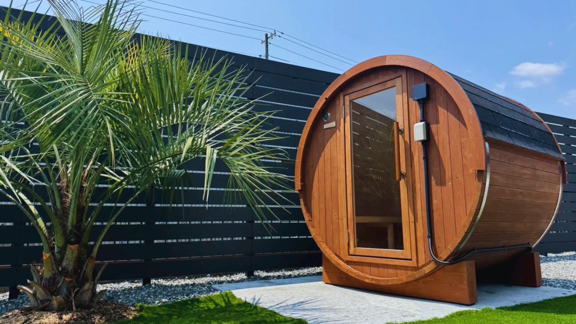 国産ヒノキバレルサウナ「Rink SAUNA」、熱を逃がしにくい独自の高気密構造で特許取得