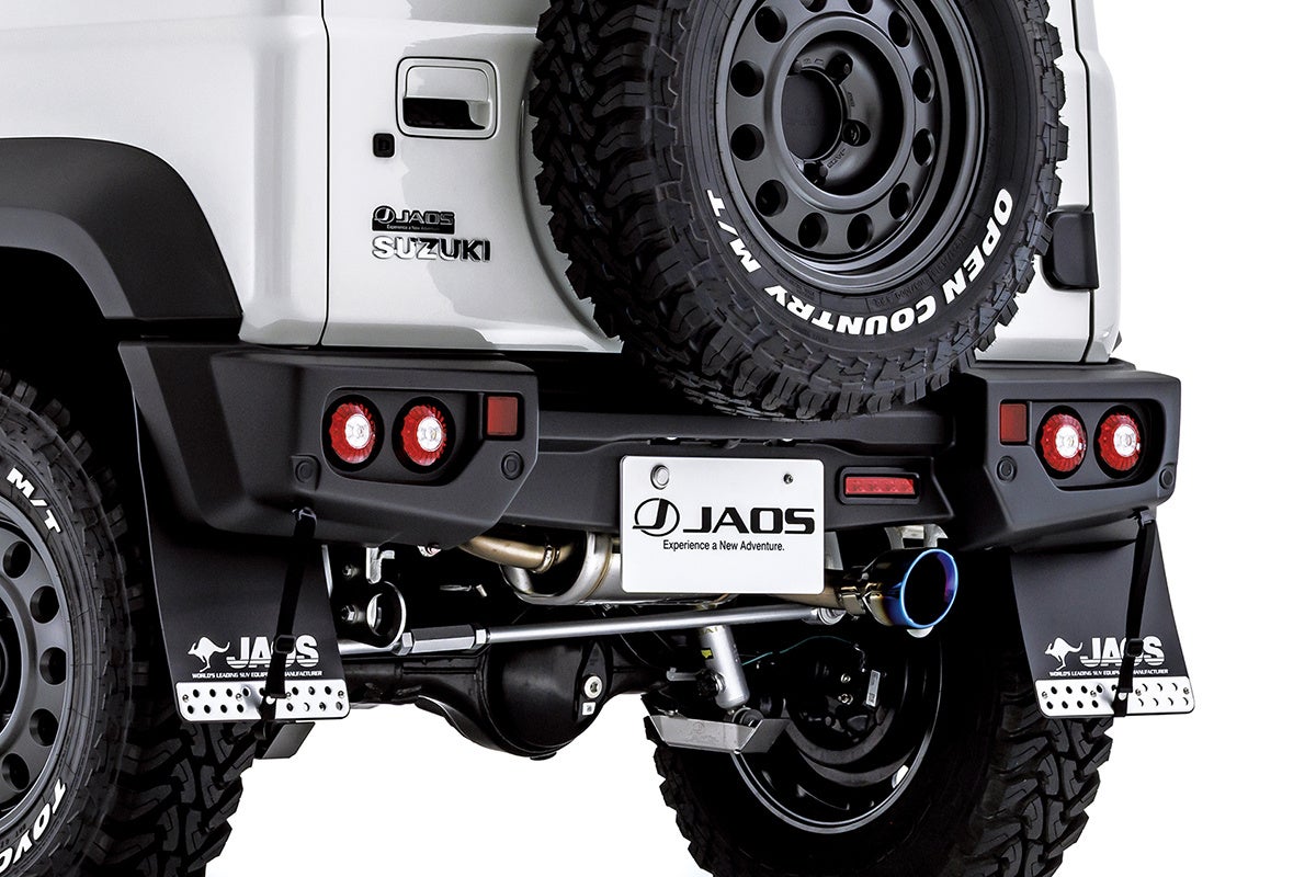 リヤパーキングセンサー付き車に対応した ジムニー ノマド JC74系用 「JAOS リヤスポーツカウル」を新発売