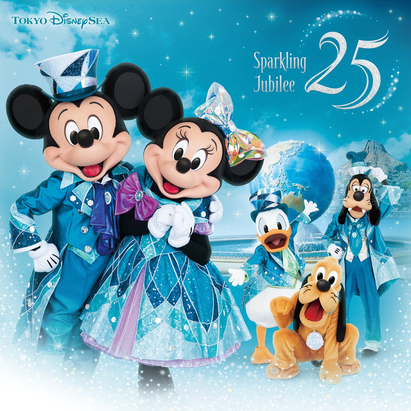 『東京ディズニーシーⓇ25周年”スパークリング・ジュビリー”ミュージック・アルバム』デラックス＆プレミアム・ボックス　7月29日（水）発売！