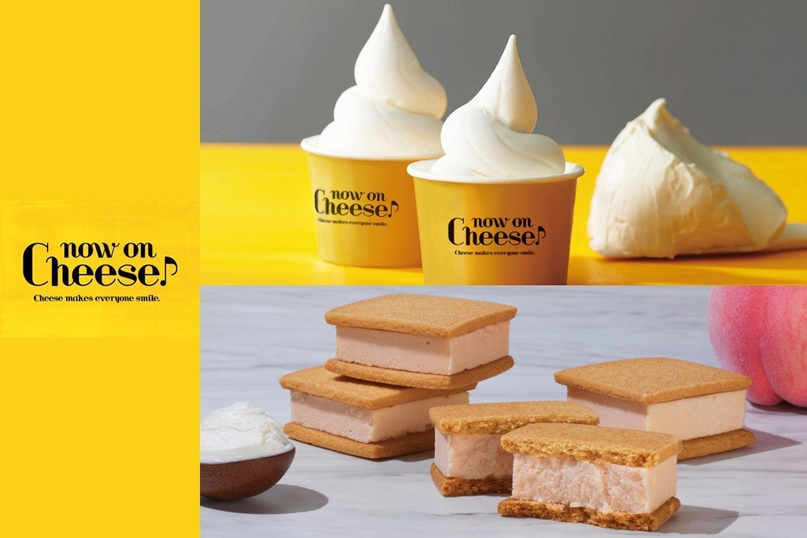 【名古屋初出し新商品も！】チーズスイーツ専門店「Now on Cheese♪」が夏の祭典ジェイアール名古屋タカシマヤ「アムール・デュ・ガトー」に期間限定出店！新商品＆レアチーズソフトもご用意。