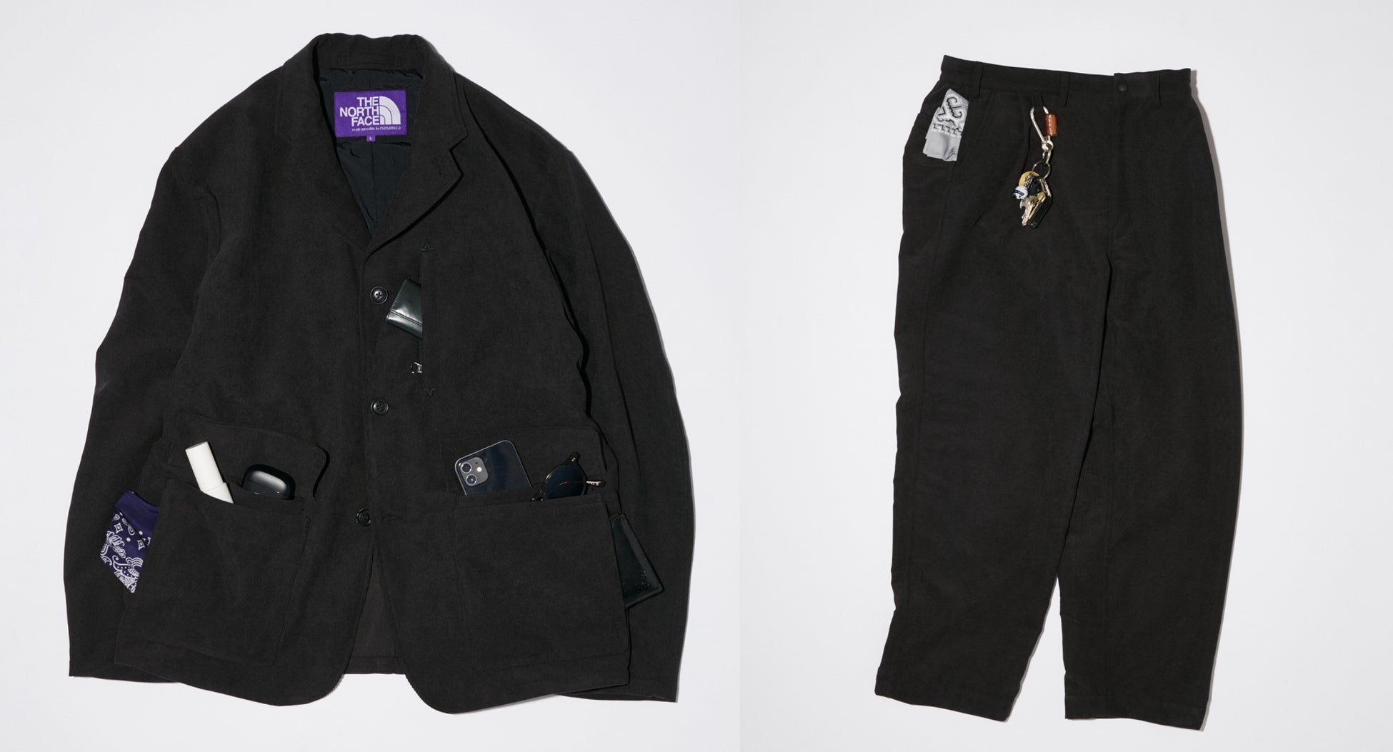 街に馴染む、機能派セットアップ。JOURNAL STANDARDより、 THE NORTH FACE Purple Label別注セットアップが登場