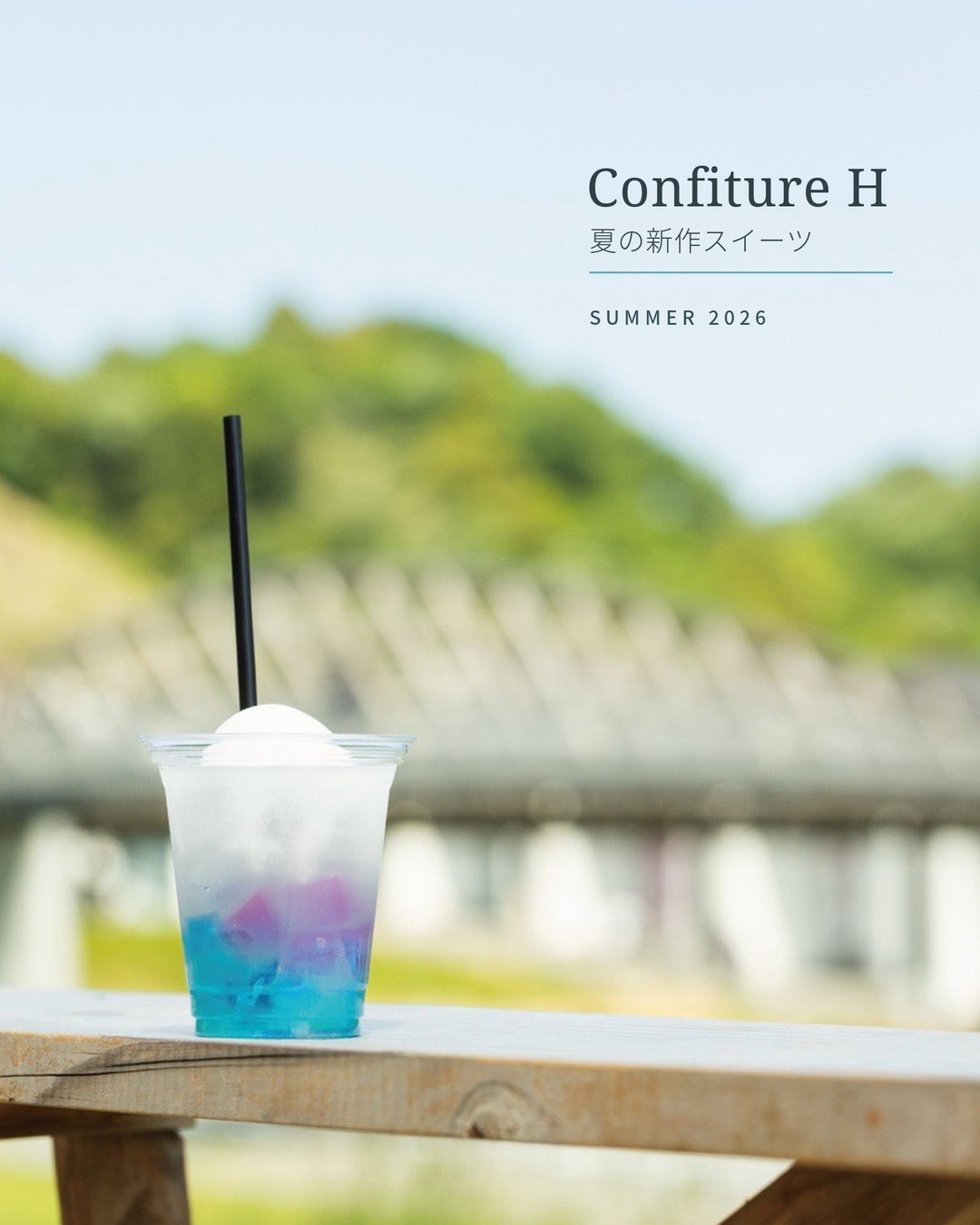 VISONの夏を、ひんやり鮮やかに。辻口博啓シェフが手がけるパティスリー「Confiture H」に夏の新作スイーツ全6品が登場