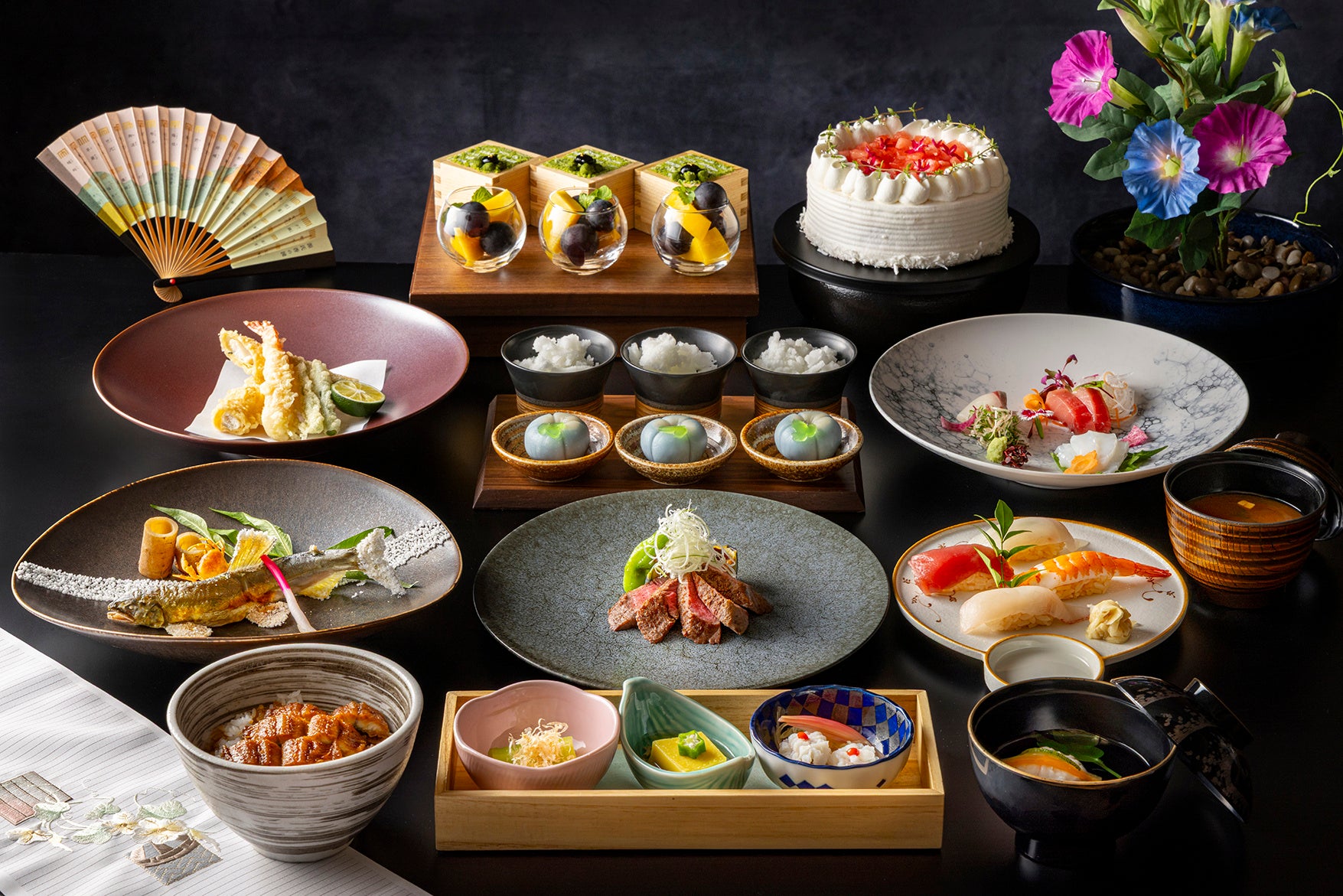 ヒルトン名古屋　日本料理「源氏」 東海三県の恵みを味わう新シグネチャー会席『源氏物語』誕生 第一章「夕顔」提供開始