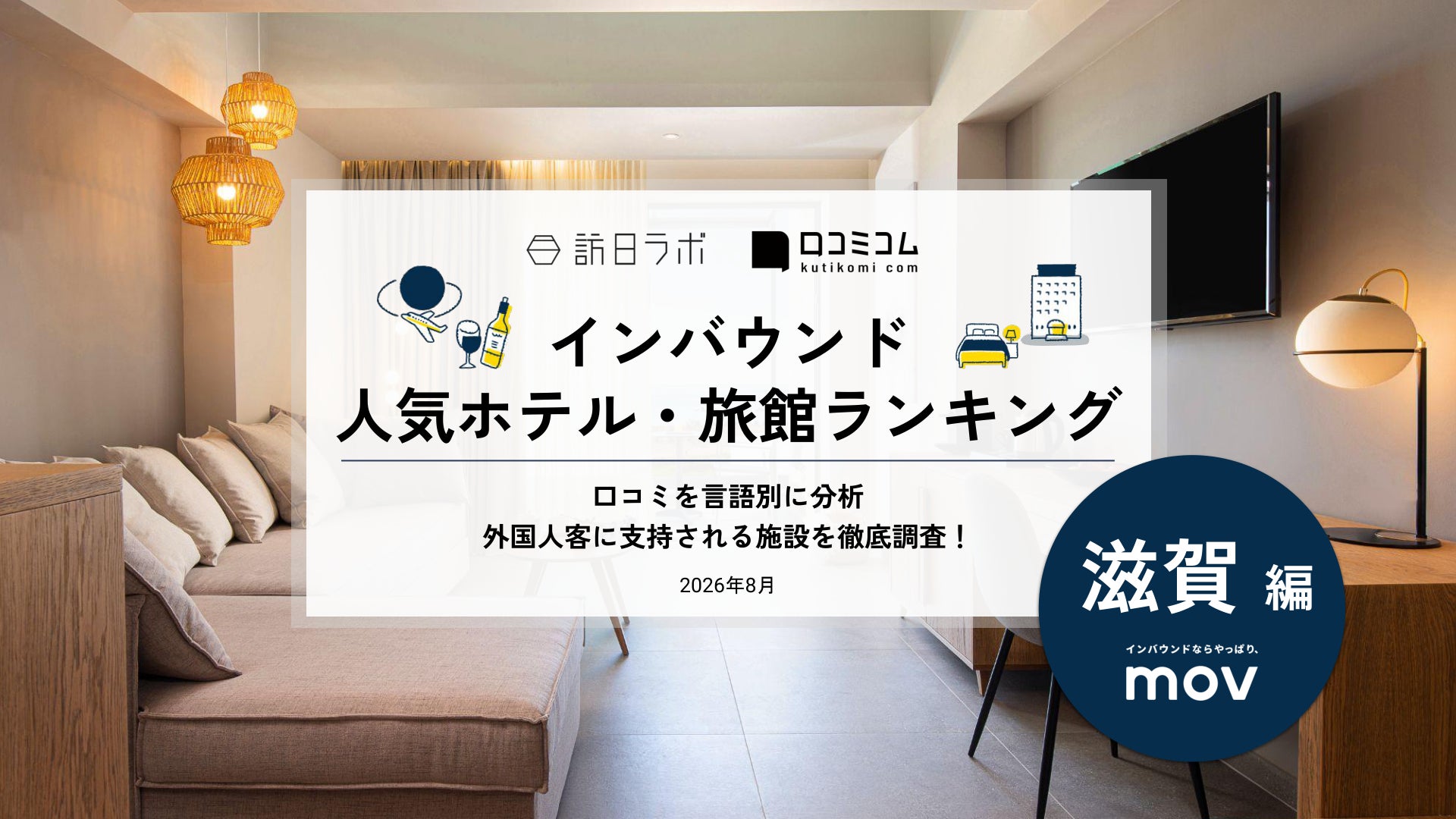 【独自調査】2026年最新：外国人に人気のホテル・旅館ランキング［滋賀編］1位は「びわ湖大津プリンスホテル」！| インバウンド人気ホテル・旅館ランキング　#インバウンド #MEO