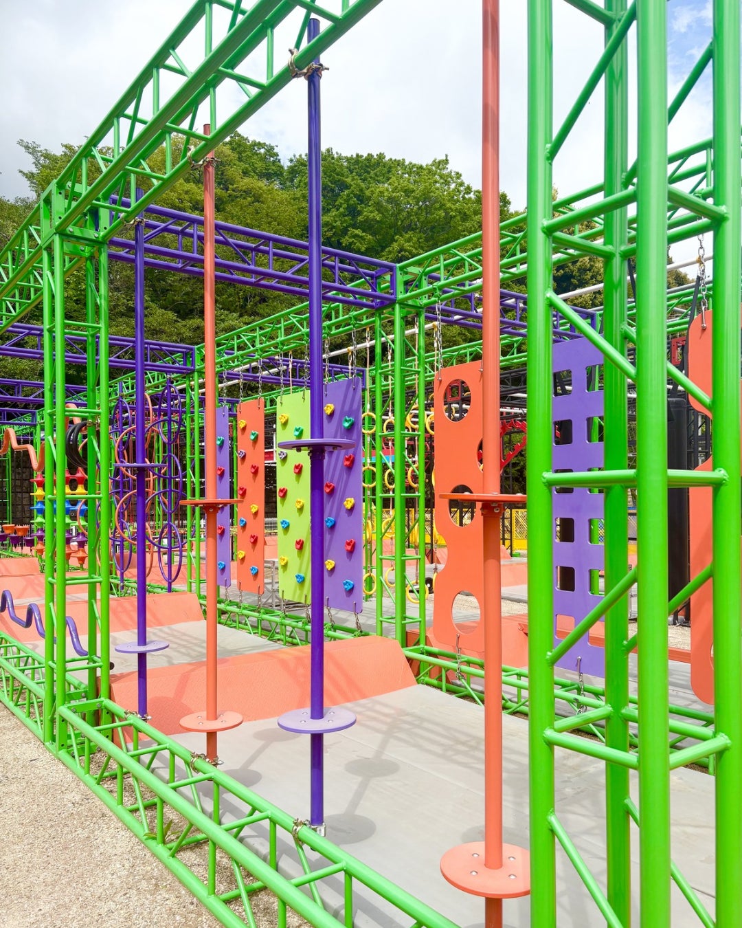 【導入実績】生駒山麓公園（奈良県生駒市）に施工した新アスレチック『TAKEMARU』、10ヶ月で利用者1.5万人を突破