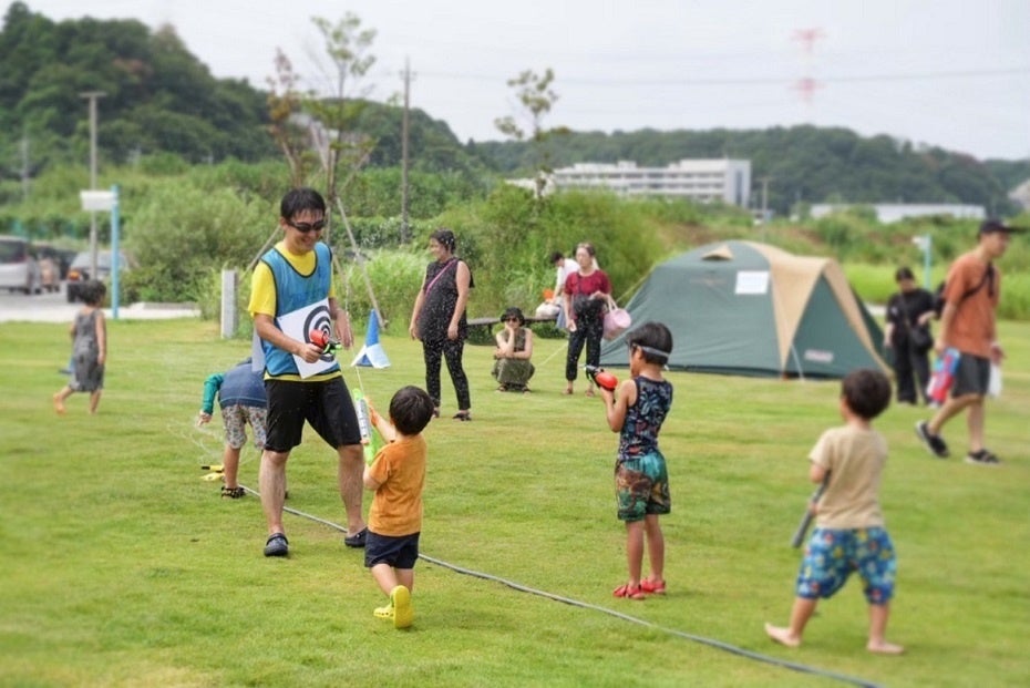 【柏市】＼ミズソラパーク手賀沼 in 道の駅しょうなん／子どもが思いっきり水遊びを楽しめるイベントを開催