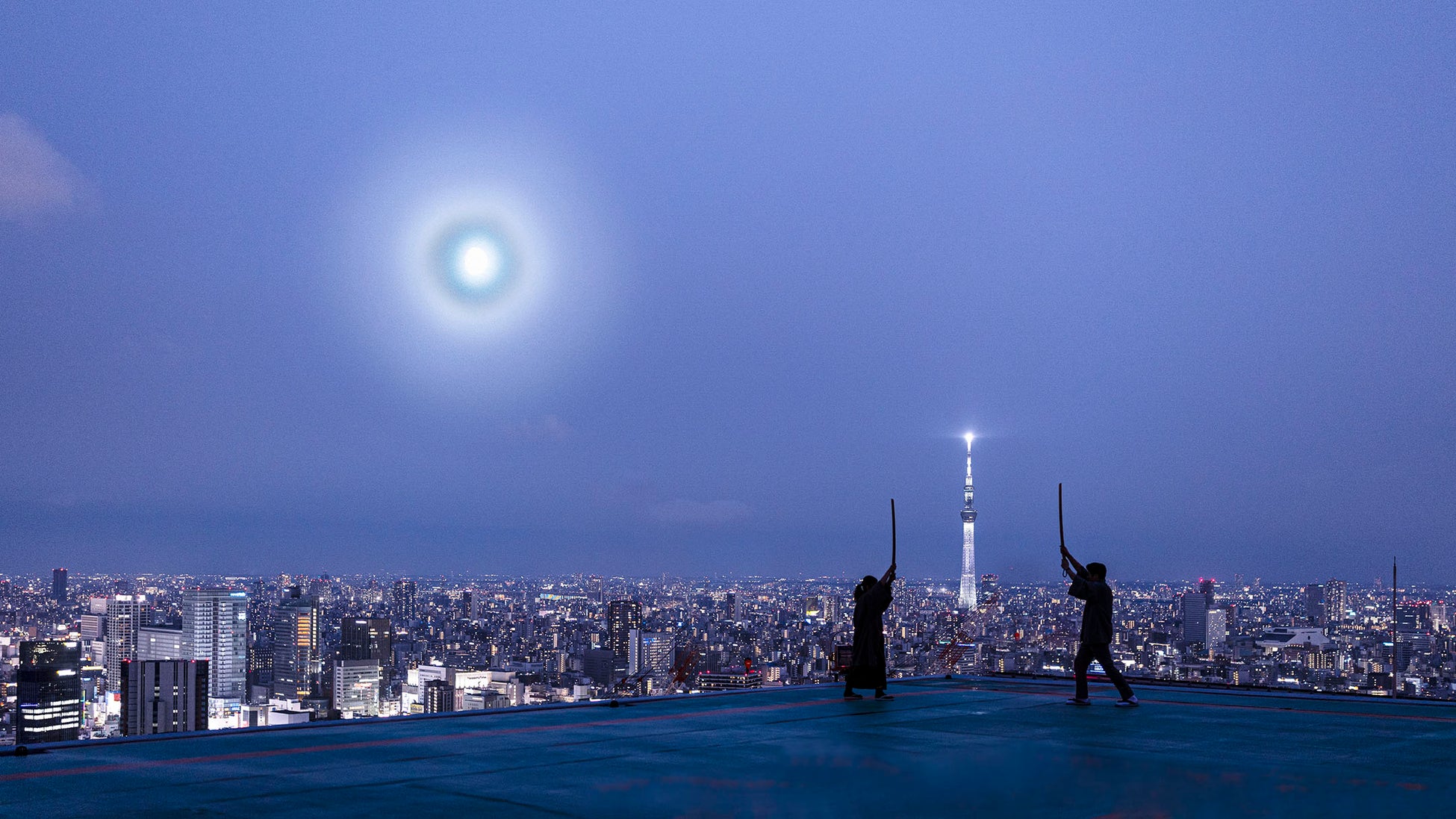【星のや東京】地上160mで月光を浴びながら行う剣術稽古や、江戸の屋台文化に倣う食体験など、秋限定のプログラムを提供開始