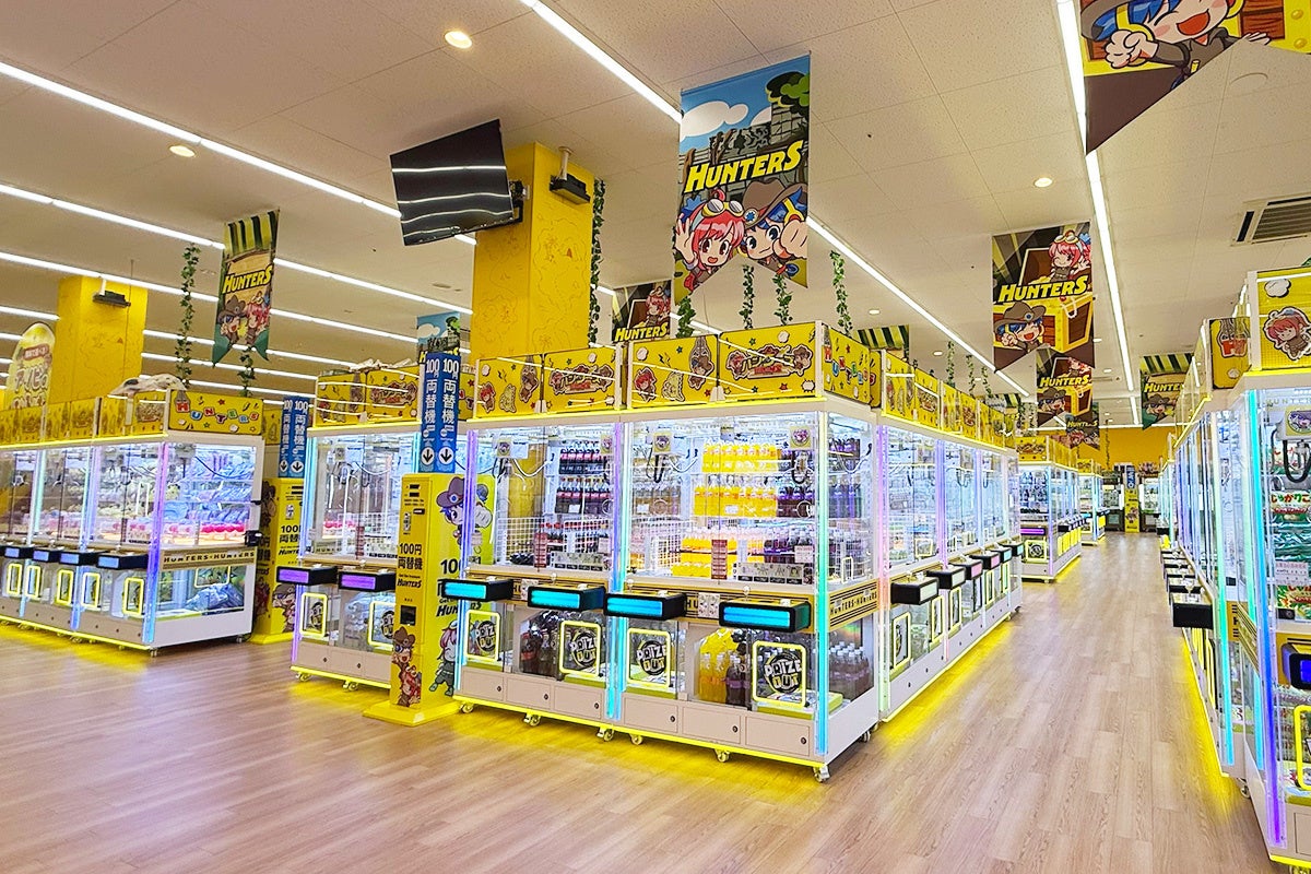 プレオープンから大盛況！ クレーンゲーム専門店「ハンターズ奈良大和郡山店」が8月8日（土）グランドオープン