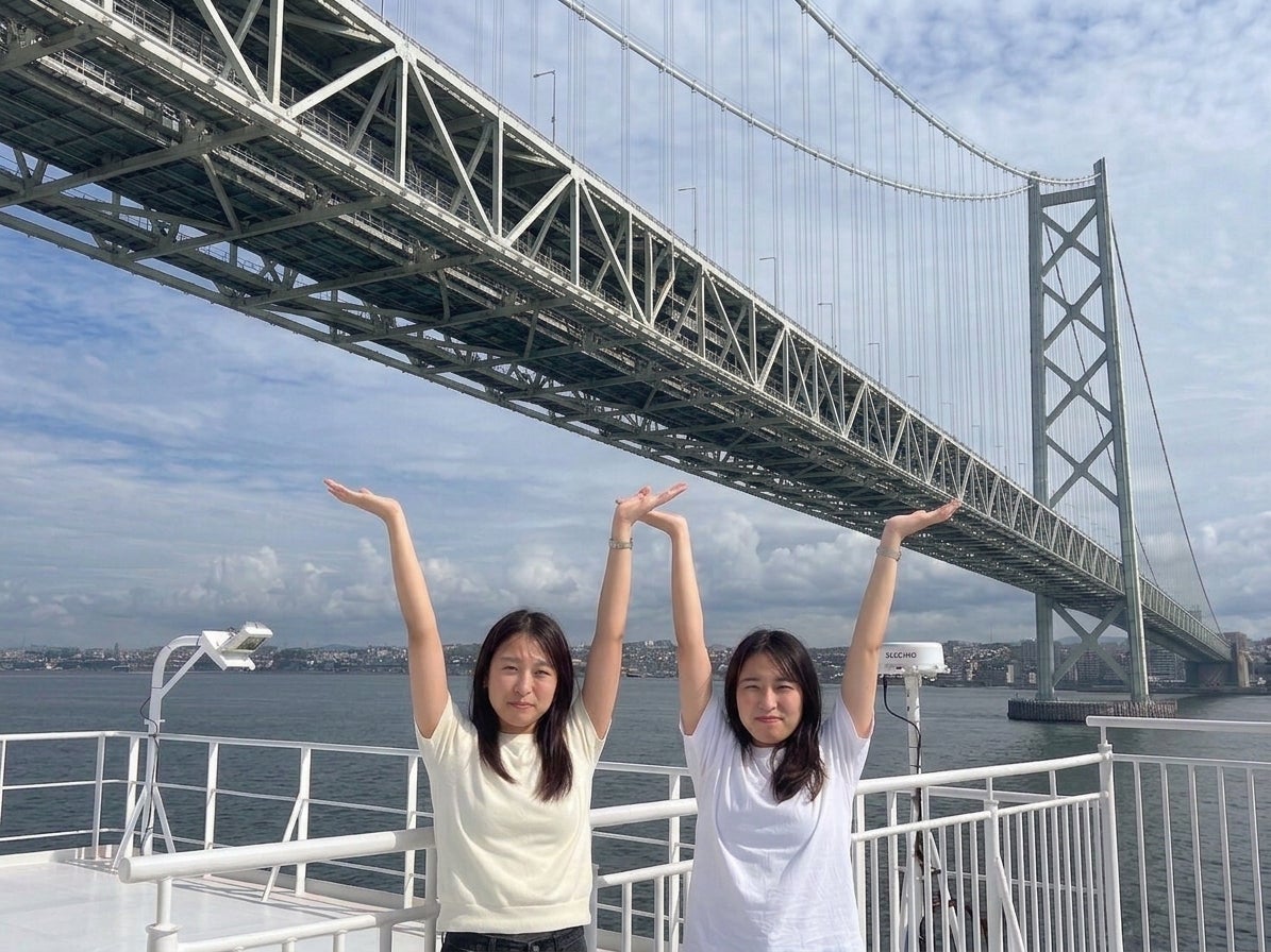 船上で楽しむ新しいフォト体験「#明石海峡大橋ささえ隊」を開始！
