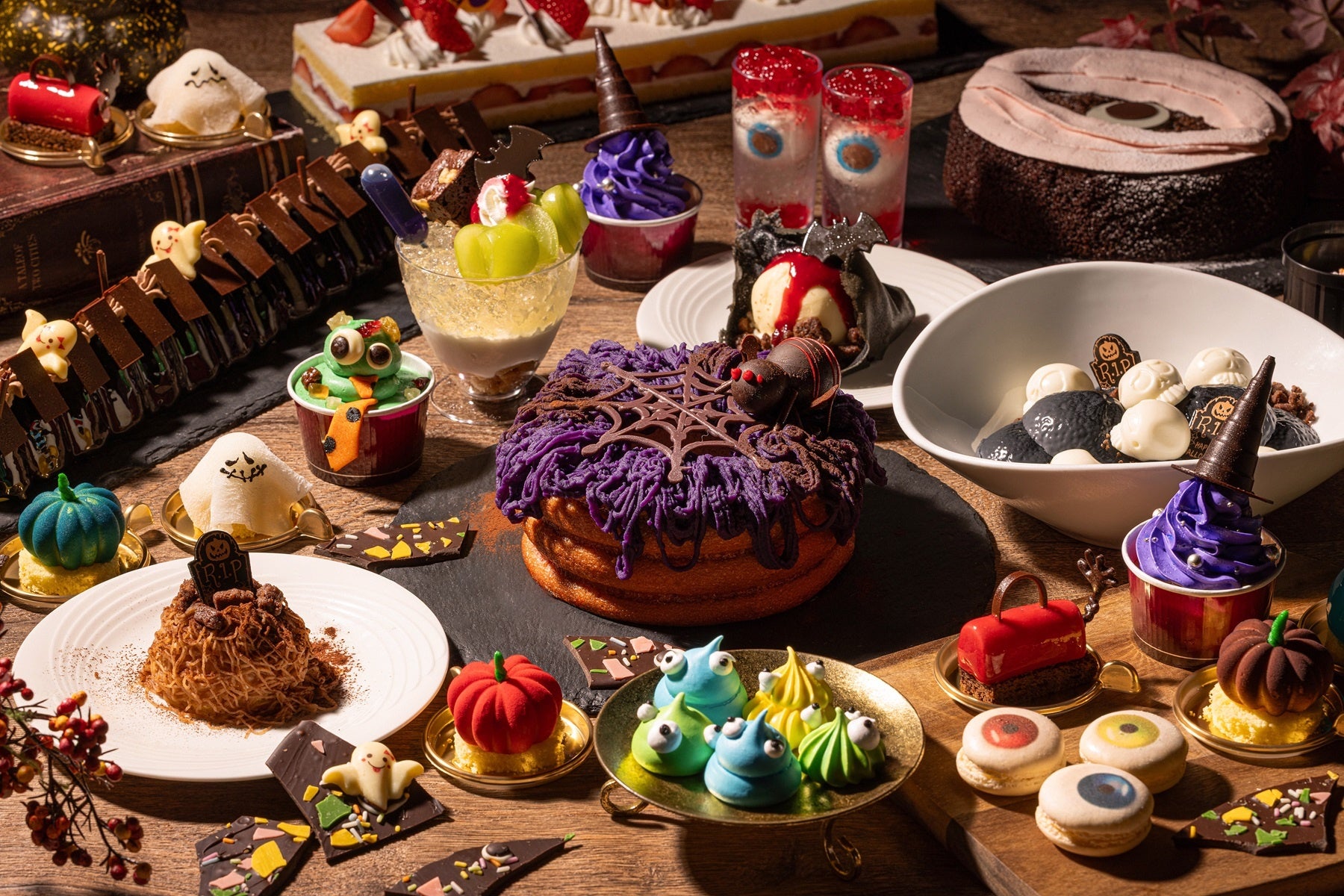【サンシャインシティプリンスホテル】おばけやモンスターたちがおしゃれに変身！「Halloween Monster Party」スイーツブッフェ＆アフタヌーンティーを開催