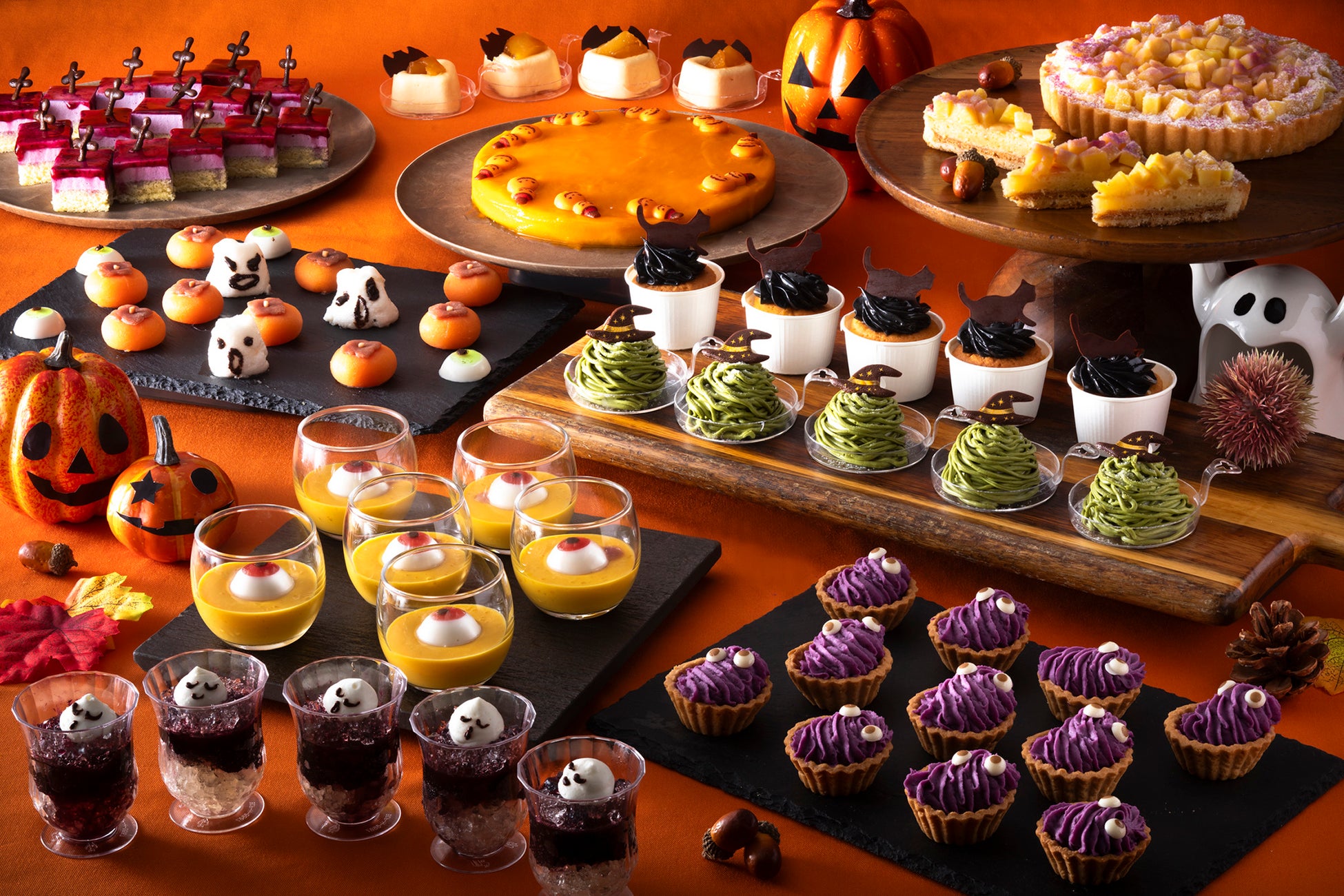 【リーガロイヤルホテル京都】食べて、探して、つかんで愉しむ！ホテルで過ごすハロウィンパーティ『ハロウィンスイーツ・ランチ＆ナイトビュッフェ』 開催
