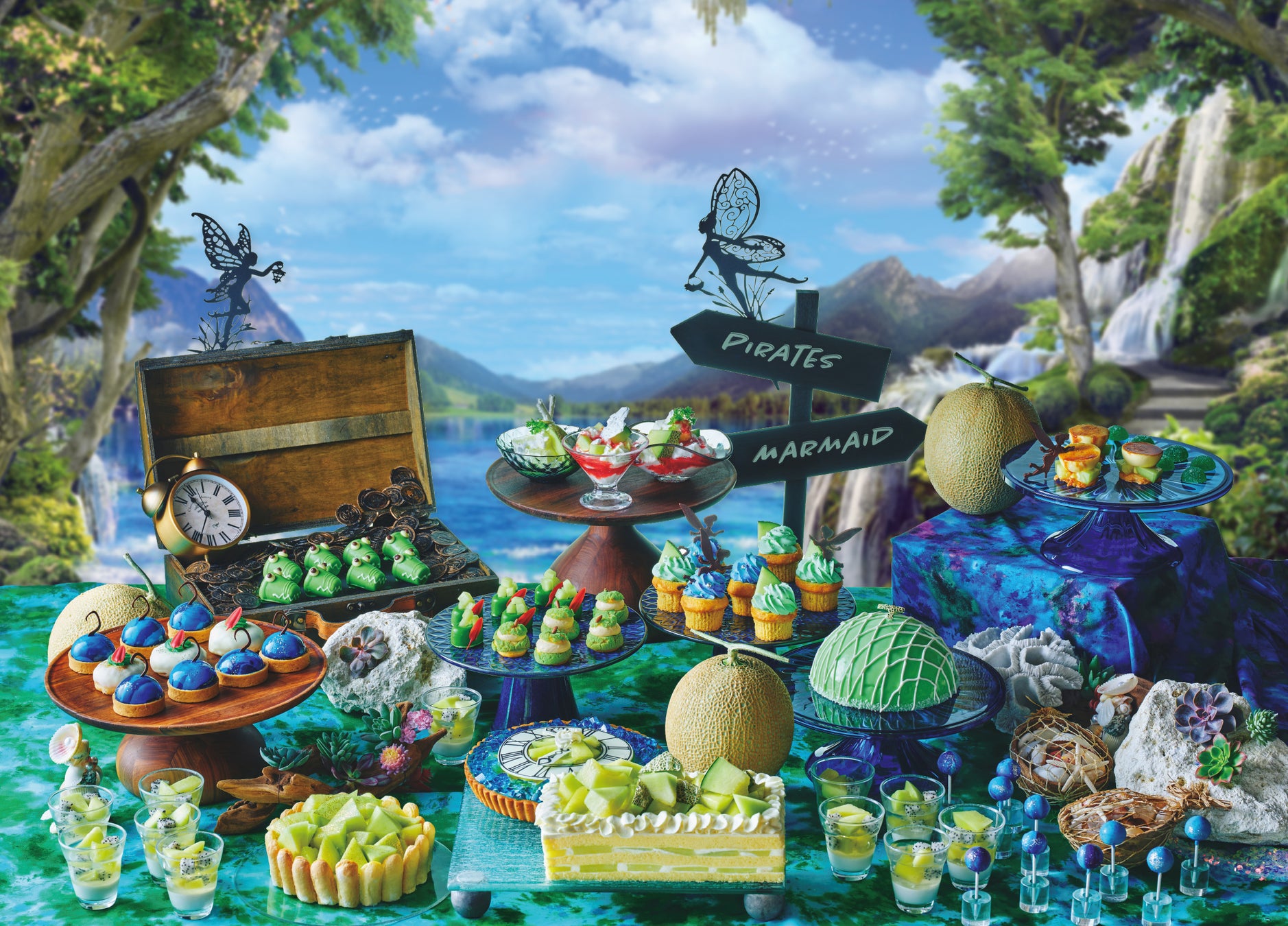 「Melon de Green Neverland（メロン・デ・グリーンネバーランド）」スイーツビュッフェ