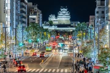 Himeji大手前通り・姫路城イルミネーションの開催について
