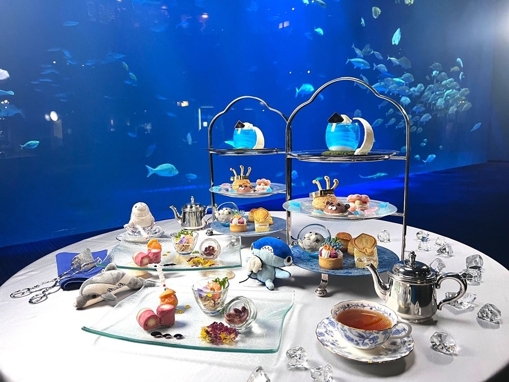 【四国水族館×JRホテルクレメント徳島】四国水族館の仲間たちをモチーフにしたアフターヌーンティーが徳島に初登場！