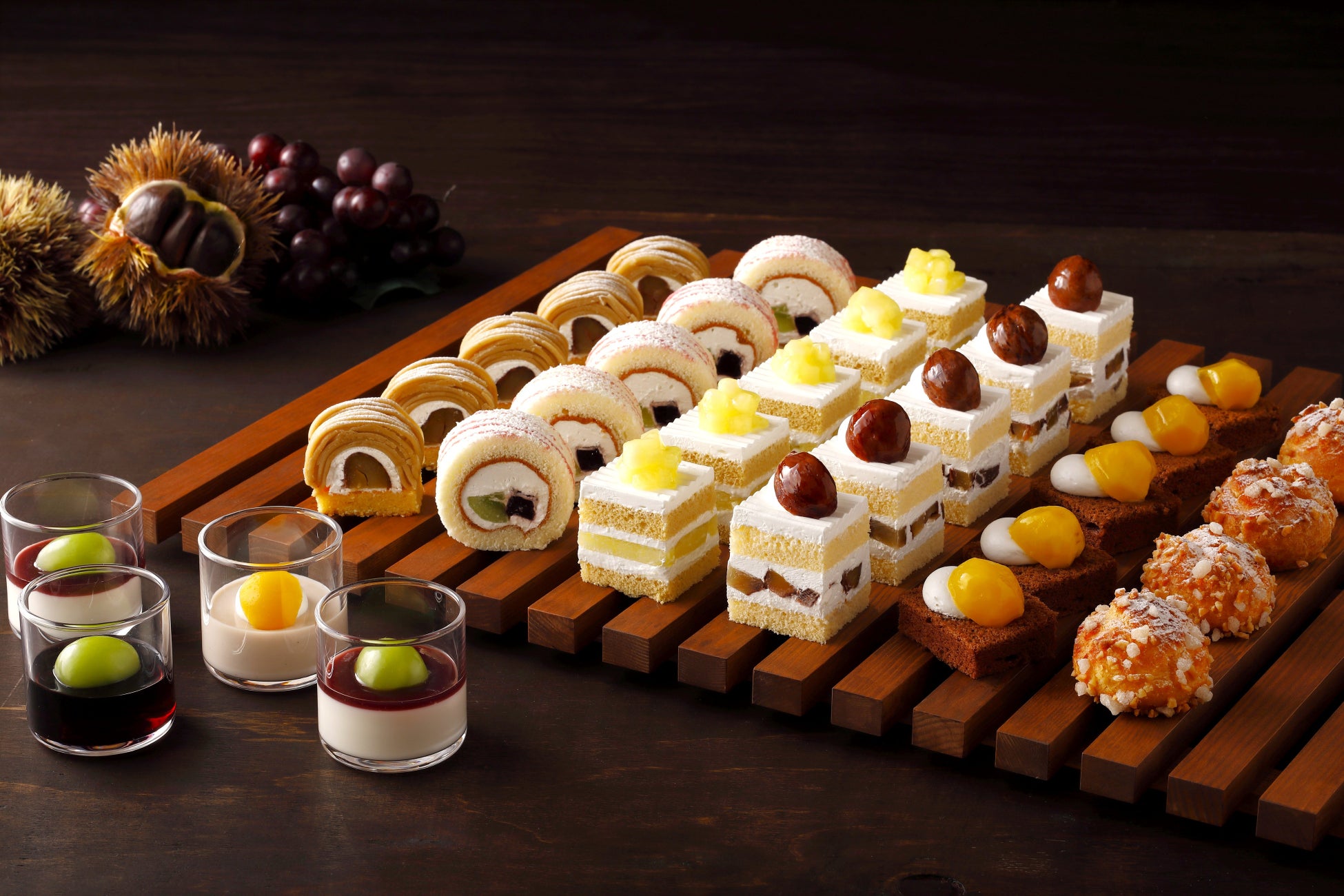 美味しい秋がここに集結！栗とぶどうスイーツ＆本格ホテルグルメの贅沢ビュッフェ開催