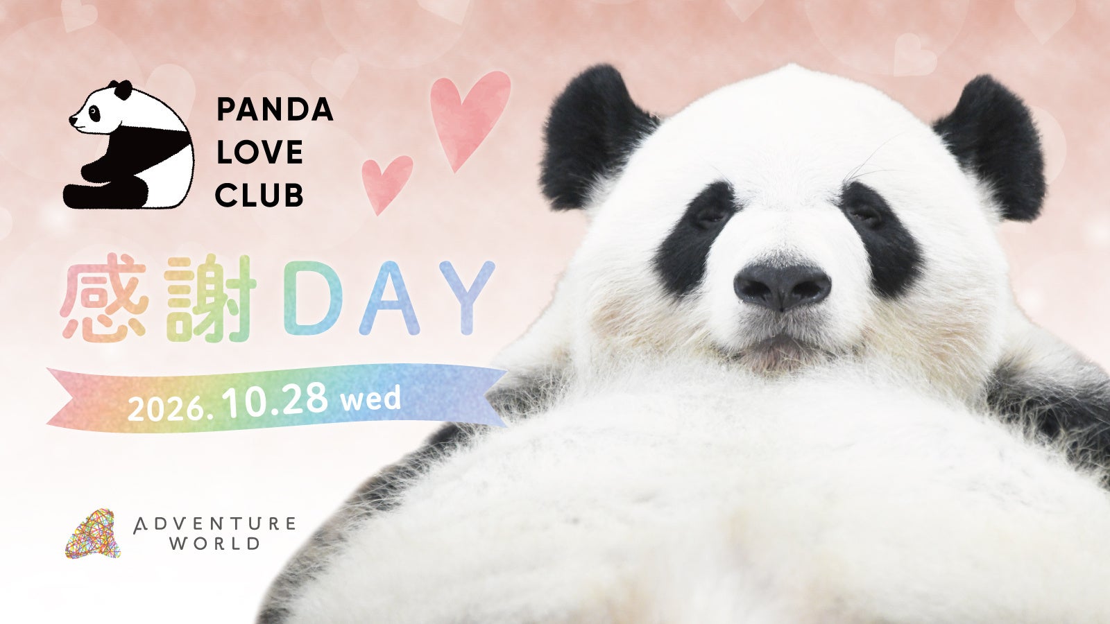 休園日特別開放「PANDA LOVE CLUB 感謝DAY」開催！彩浜モチーフの福を招く「招きパンダ」お披露目＆イラストレーター福田利之氏が来園